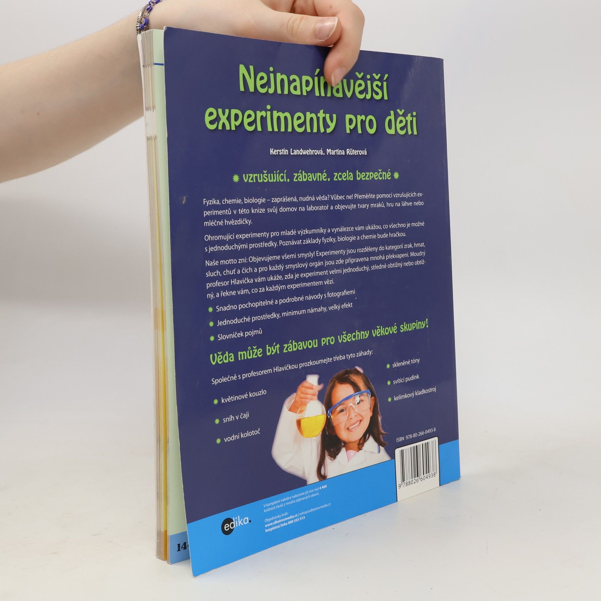 Kerstin Landwehr Nejnapínavější experimenty pro děti