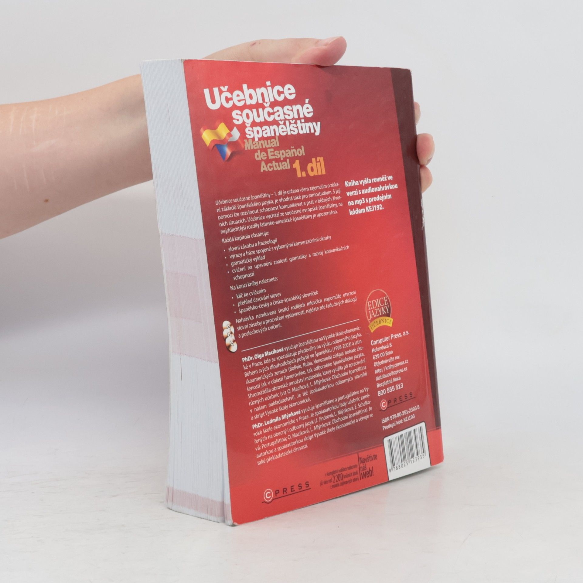 Olga Macíková Učebnice současné španělštiny = Manual de español actual 1. díl