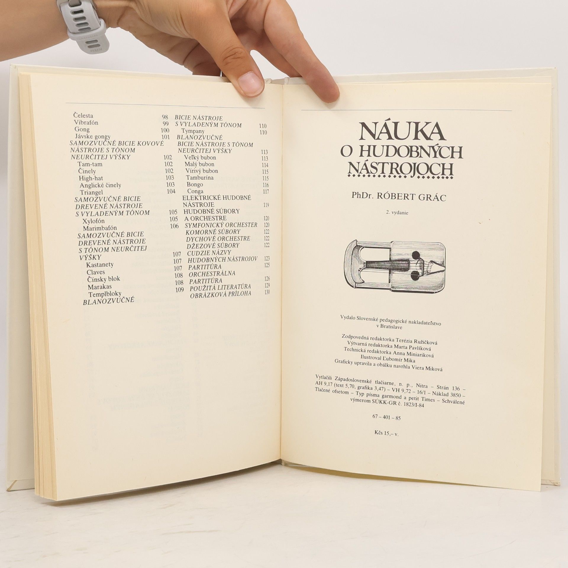 Róbert Grác Náuka o hudobných nástrojoch