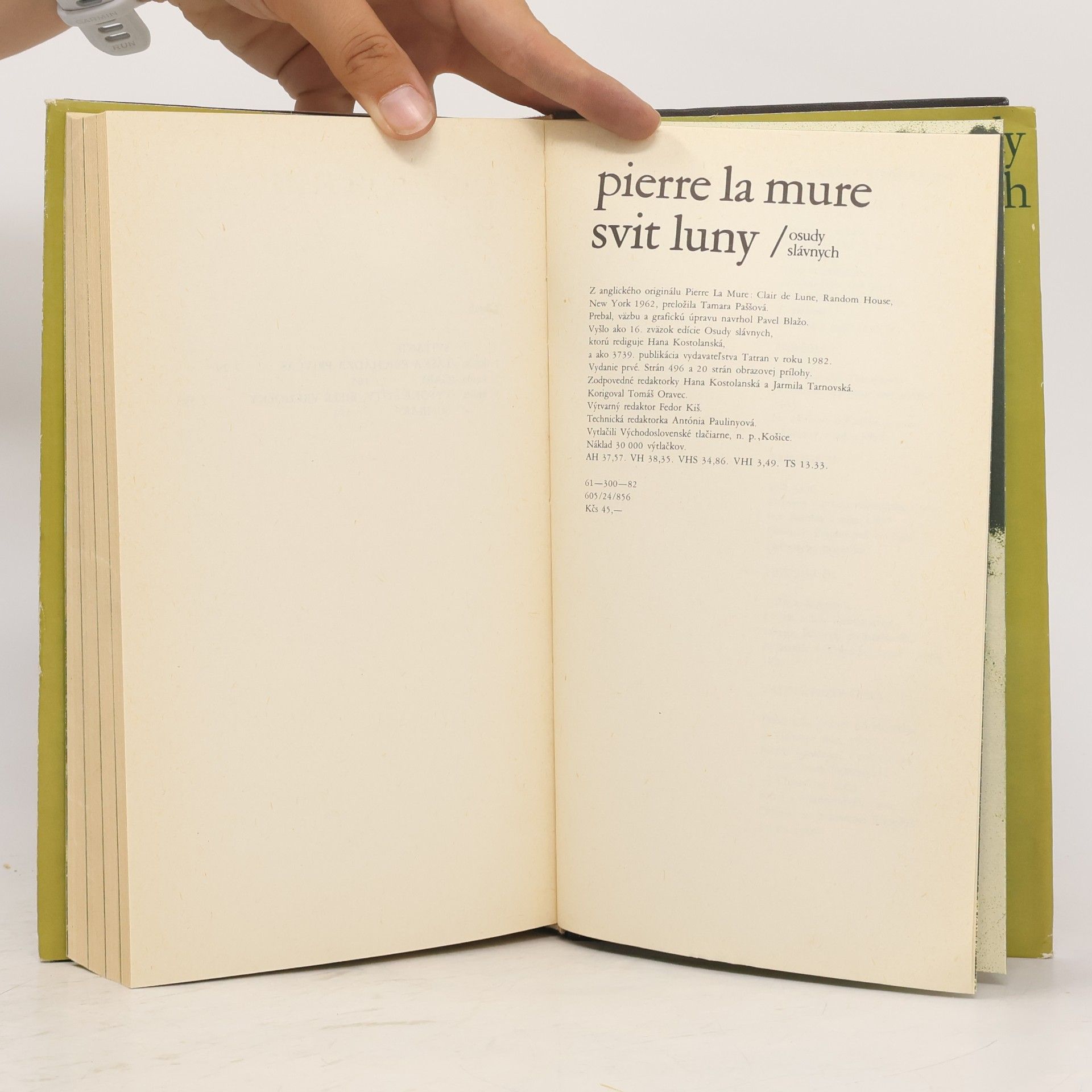 Pierre La Mure Svit luny