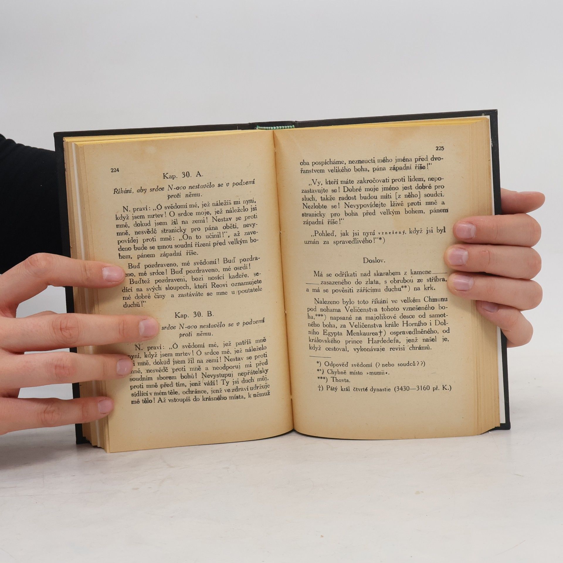 František Lexa Náboženská literatura staroegyptská I. , II.