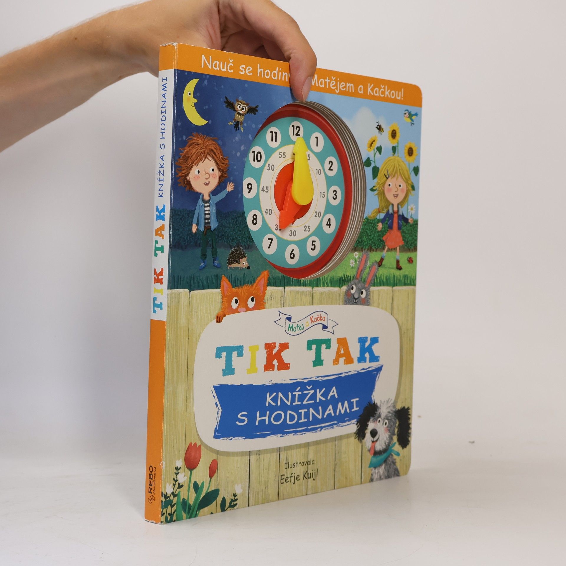 Eefje Kuijl Tik tak. Knížka s hodinami