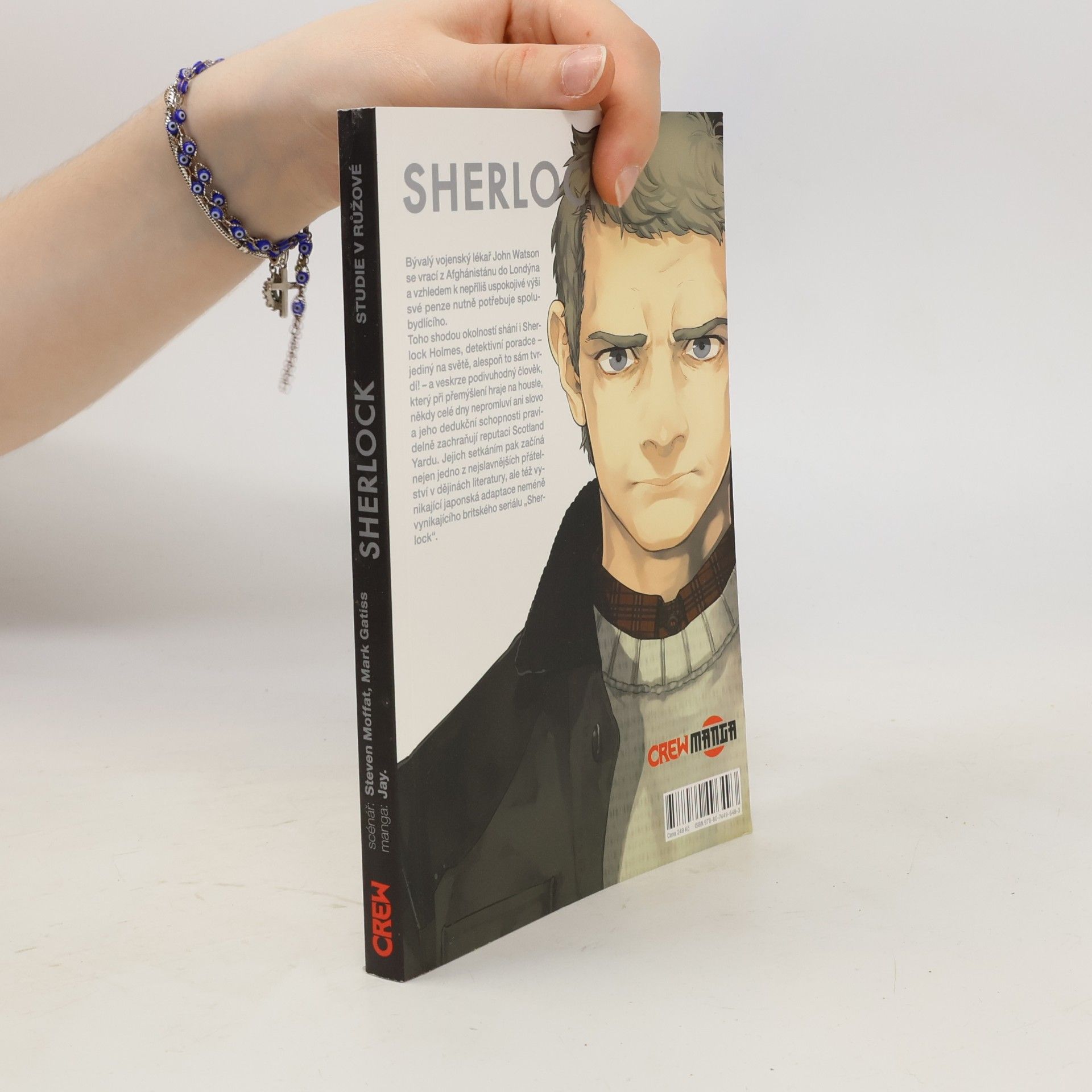 Steven Moffat Sherlock. Studie v růžové