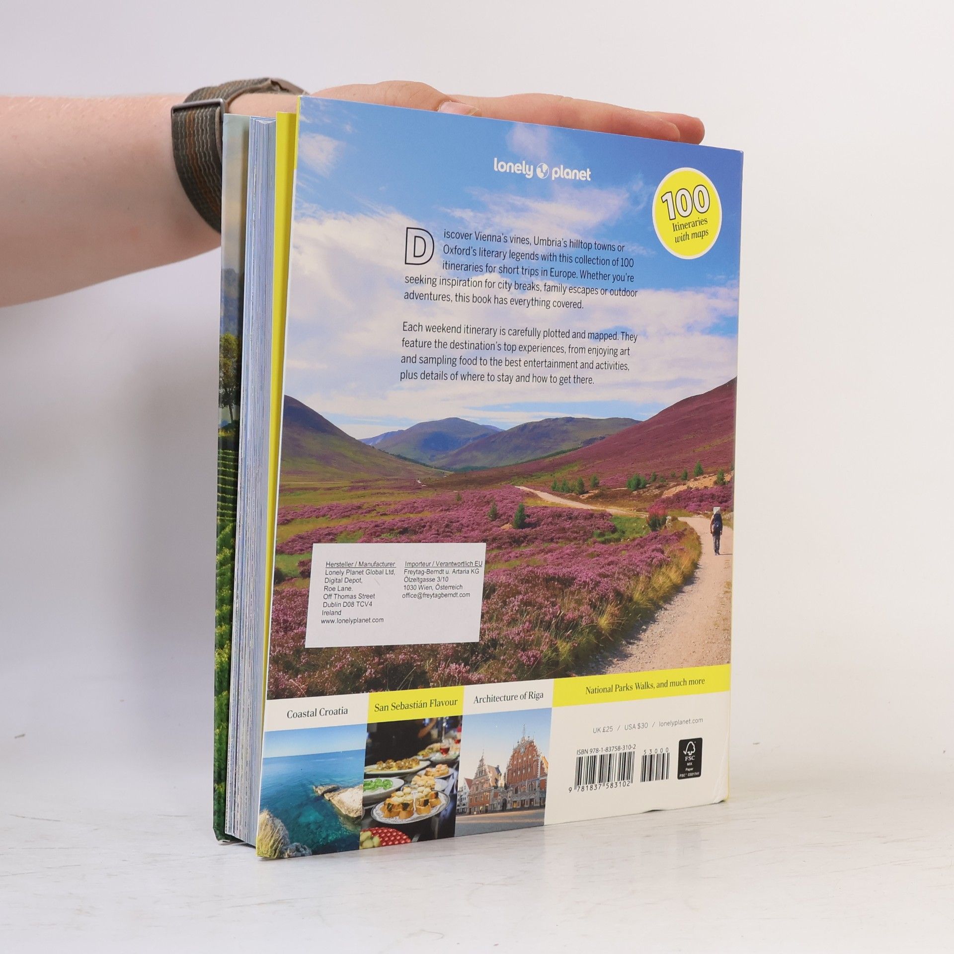 Lonely Planet Lonely Planet 100 Weekends in Europe