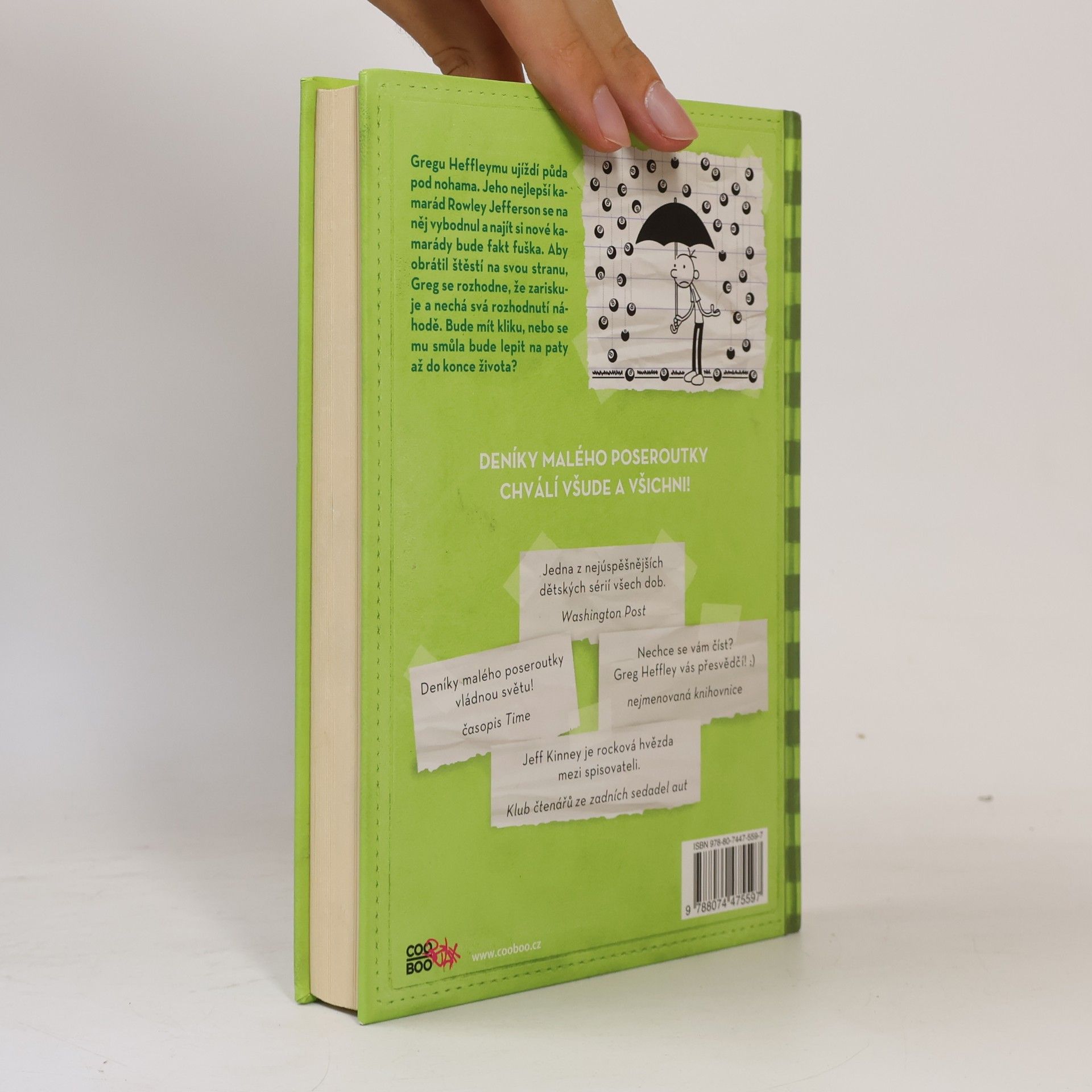 Jeff Kinney Deník malého poseroutky 8. Fakt smůla