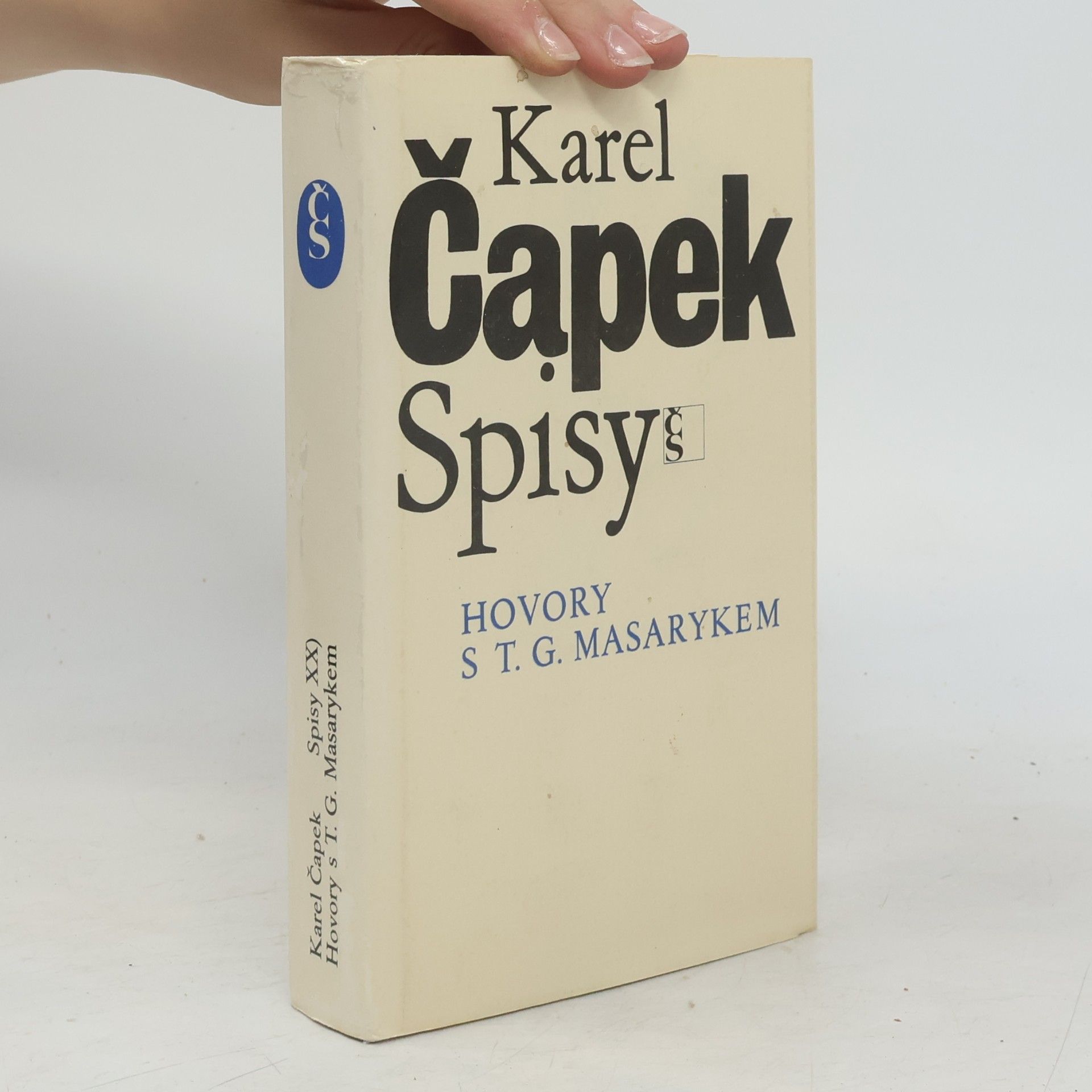 Karel Čapek Hovory s T. G. Masarykem
