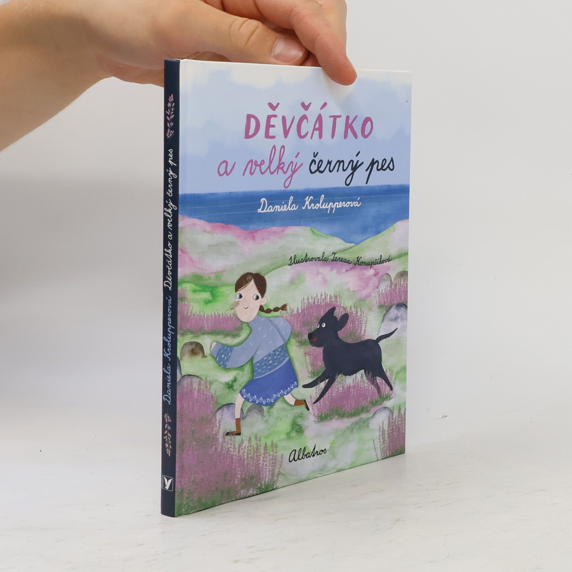 Tereza Konupčíková Děvčátko a velký černý pes