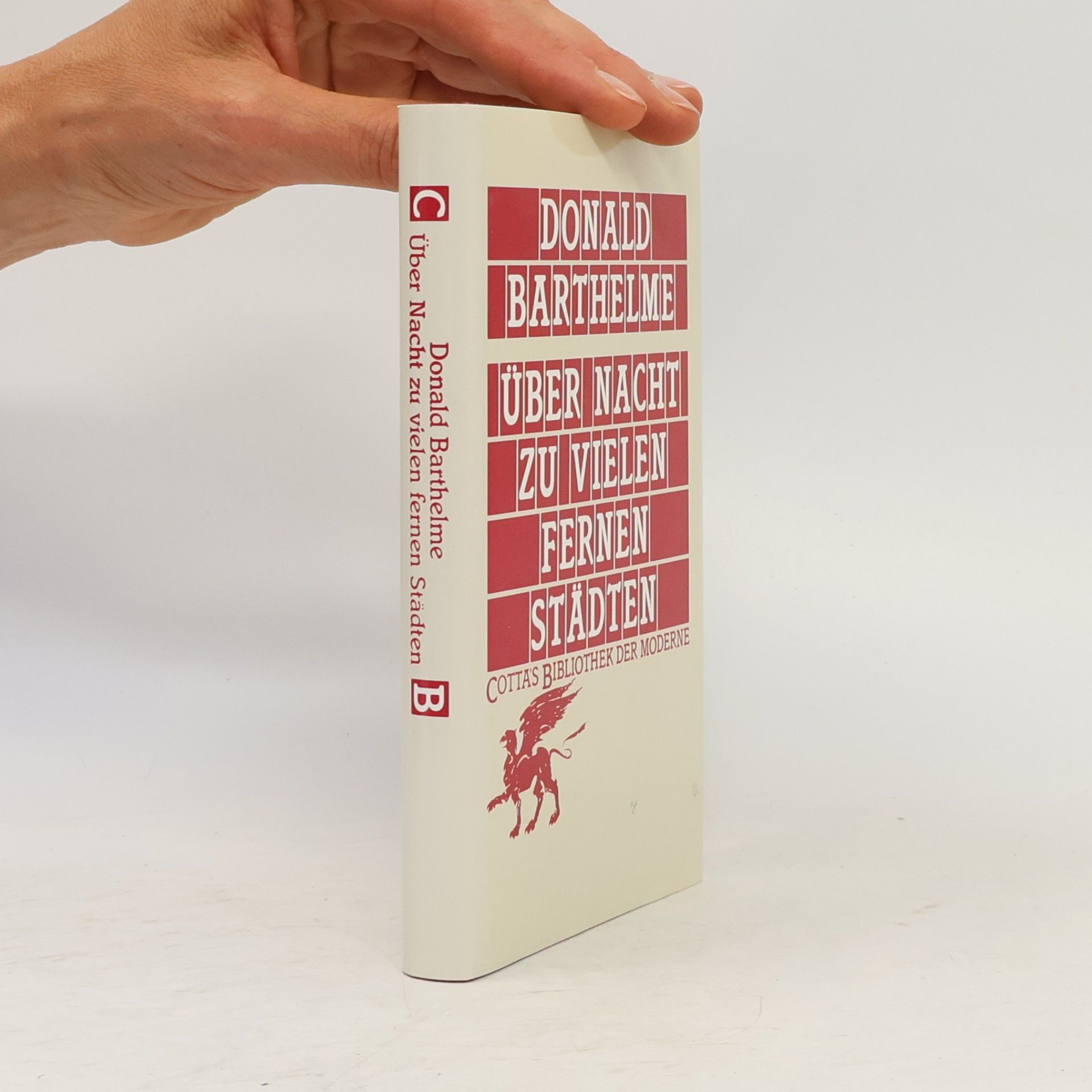 Donald Barthelme Über Nacht zu vielen fernen Städten