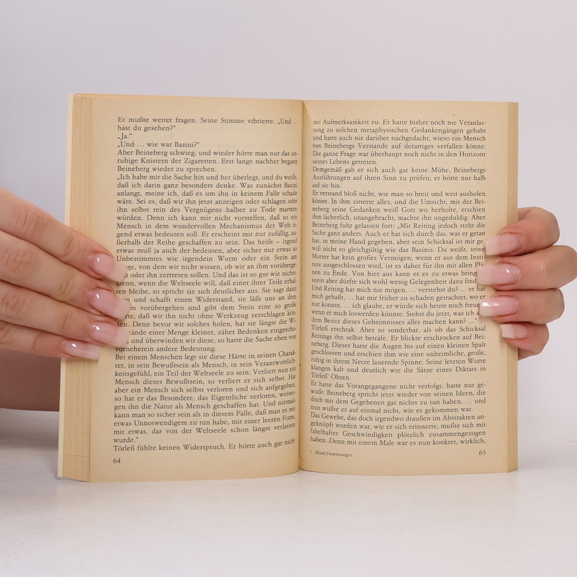 Robert Musil Die Verwirrungen des Zöglings Törleß