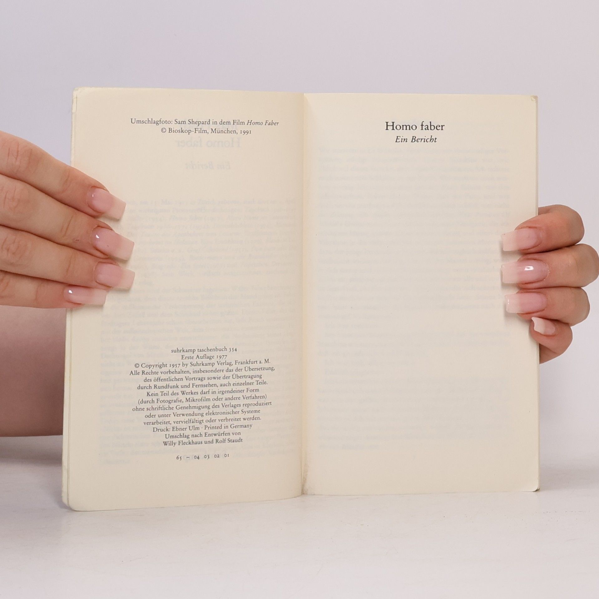 Max Frisch Homo faber