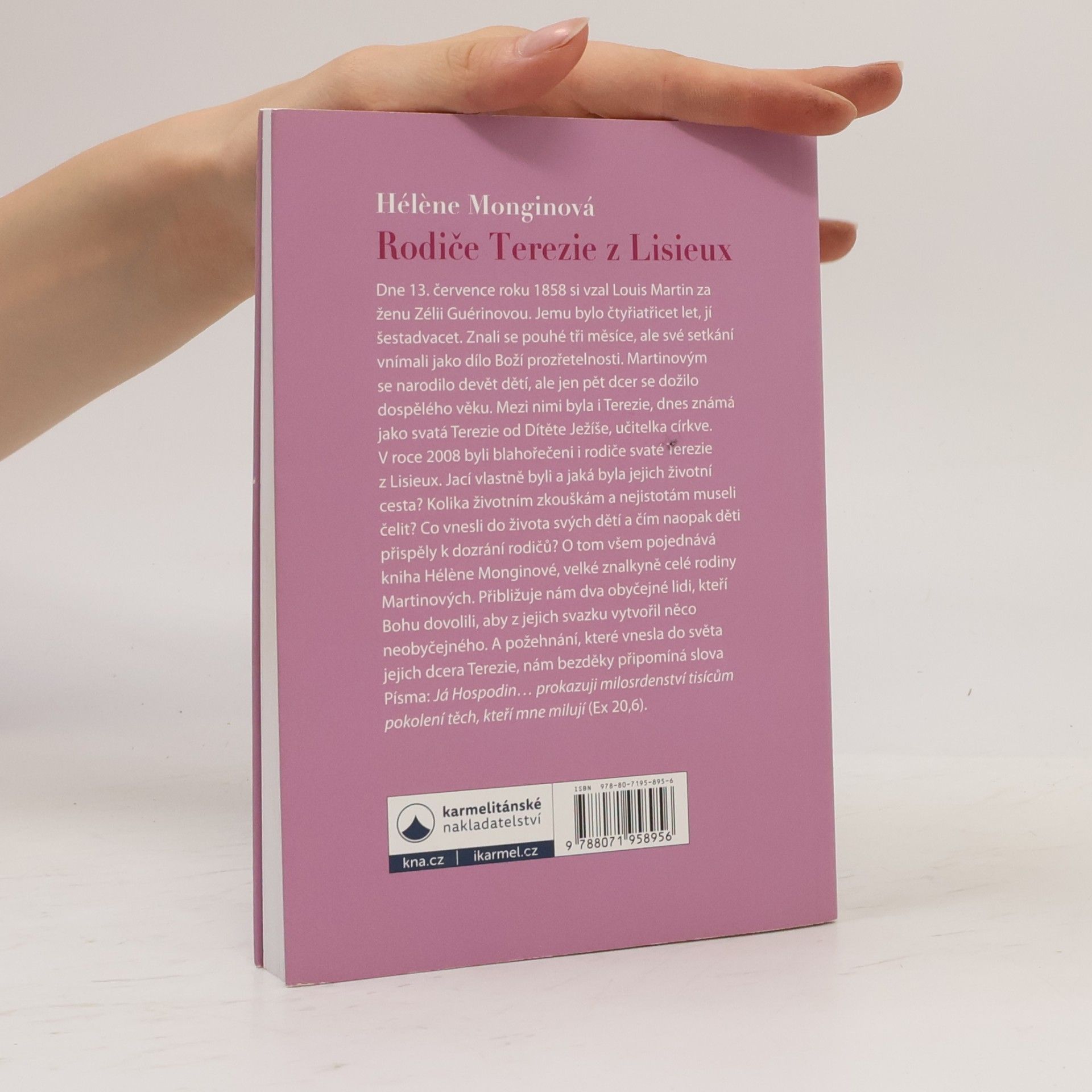 Hélène Mongin Rodiče Terezie z Lisieux