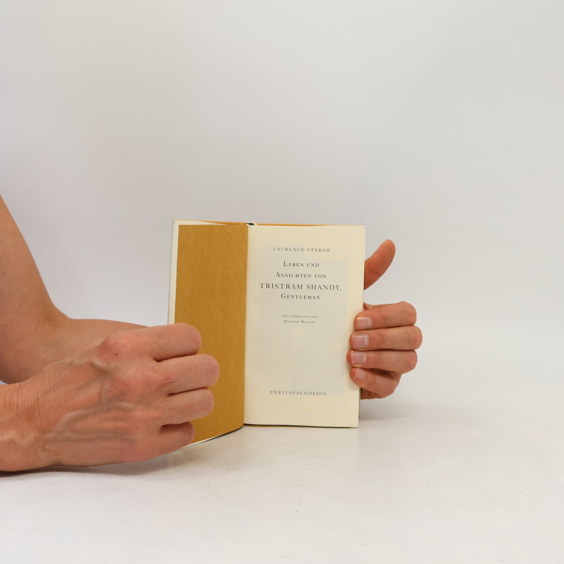 Laurence Sterne Leben und Ansichten von Tristram Shandy, Gentleman