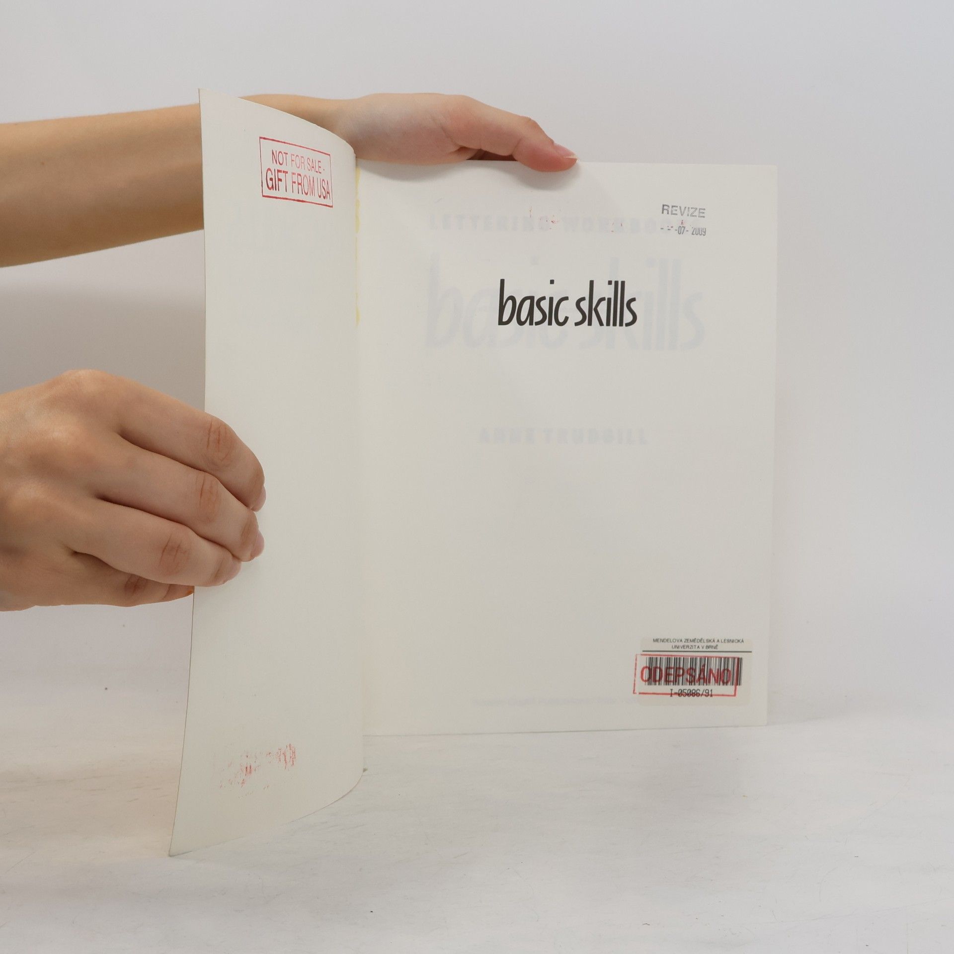 Anne Trudgill Lettering Workbooks: Basic Skills
