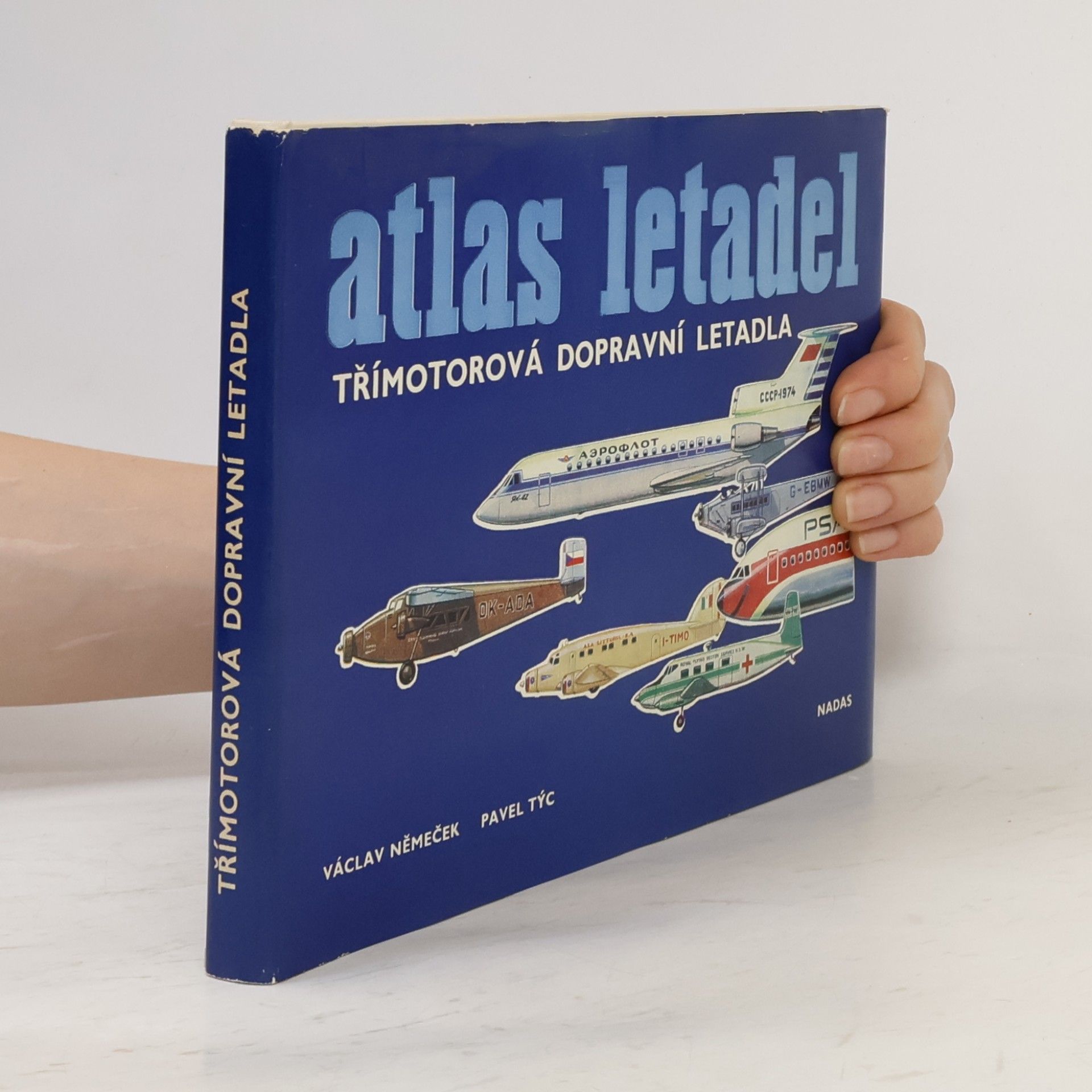 Václav Němeček Atlas letadel. Třímotorová dopravní letadla