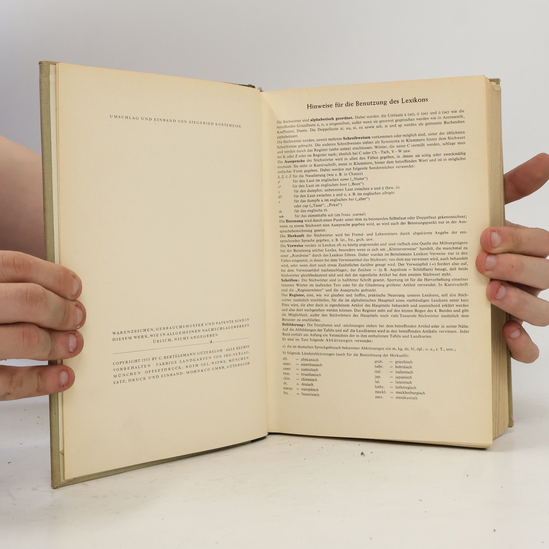 Various authors Das Bertelsmann Lexikon I. A-F