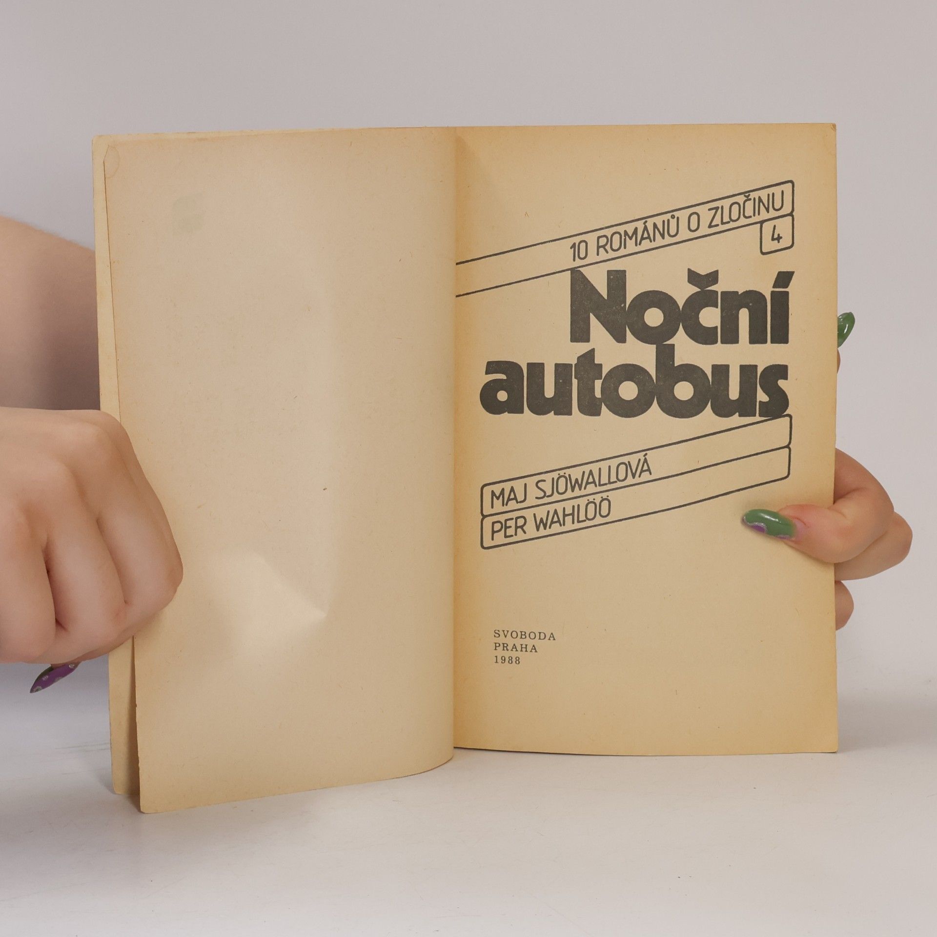 Maj Sjöwall Noční autobus