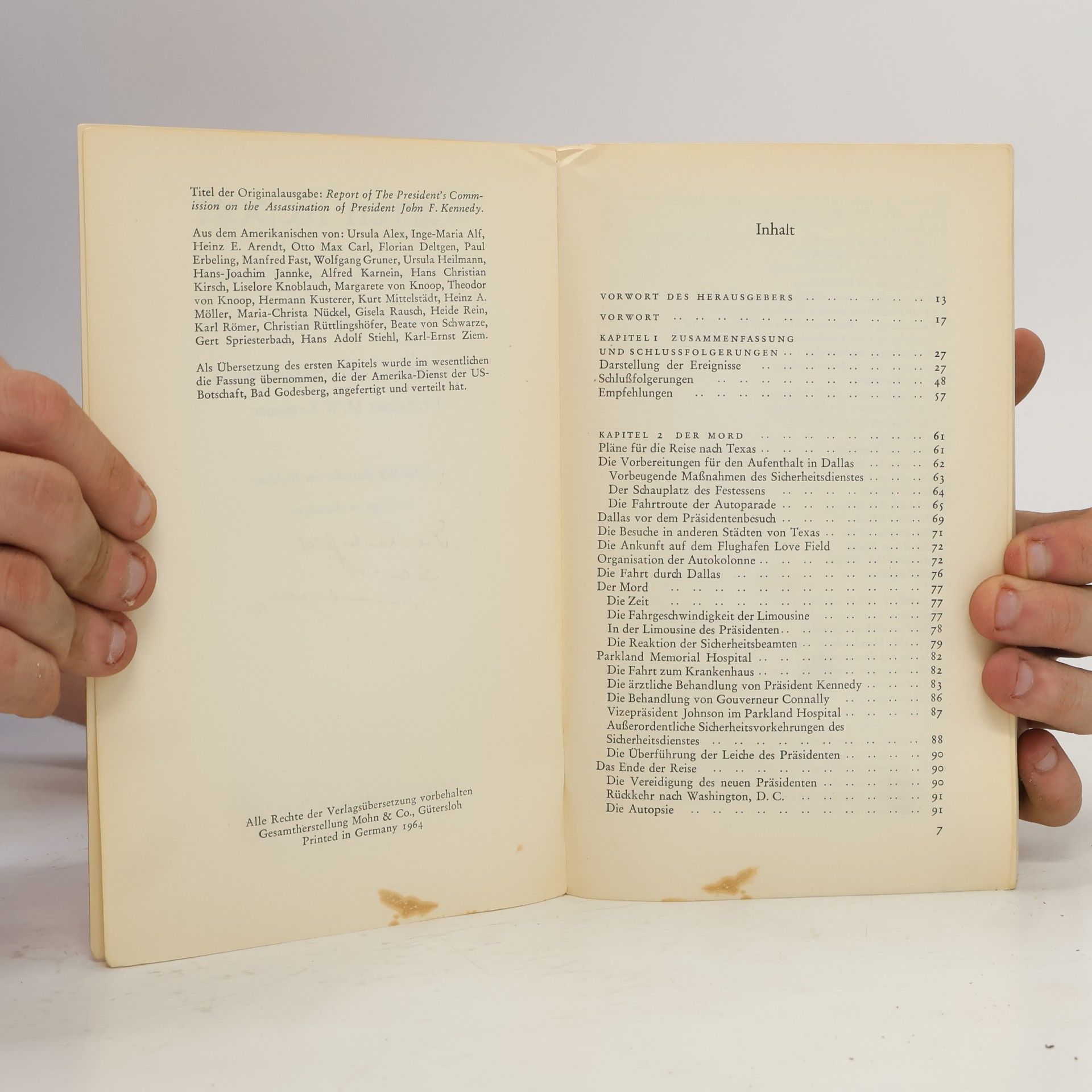 Robert M. W. Kempner Warren Report
