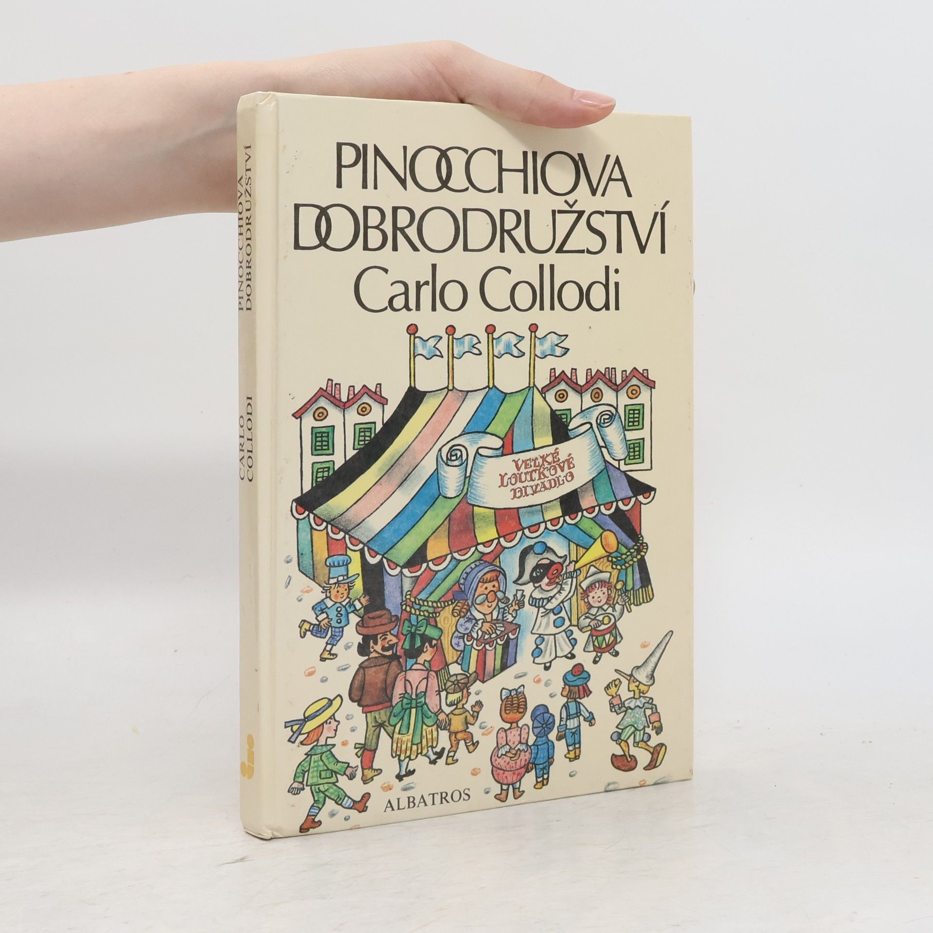 Carlo Collodi Pinocchiova dobrodružství