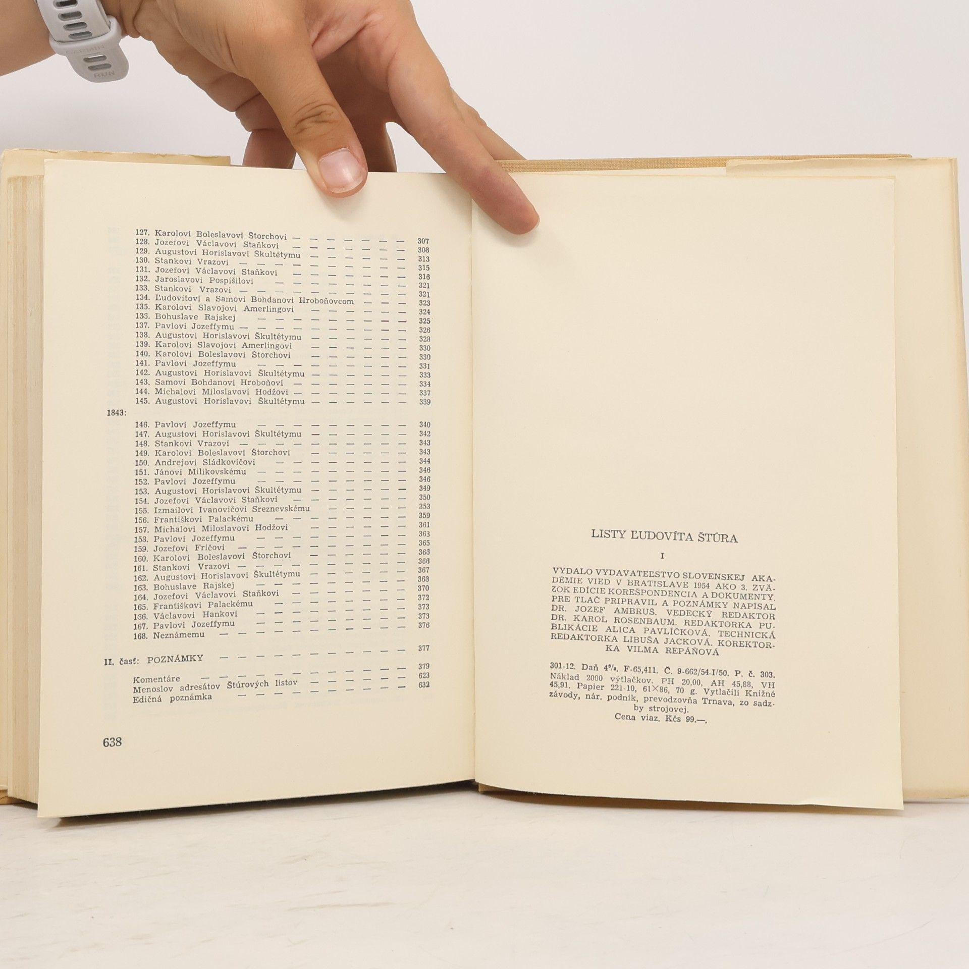 Autorenkollektiv Listy Ľudovíta Štúra I.
