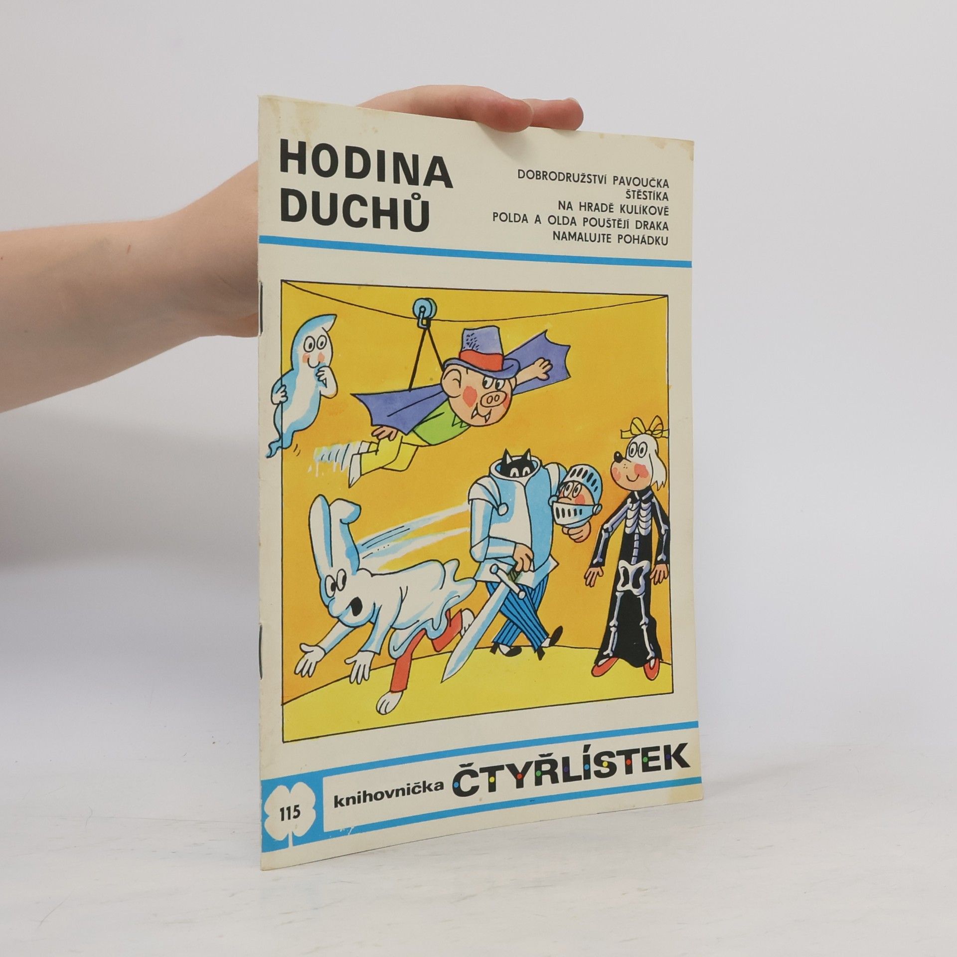 Jaroslav Němeček Čtyřlístek 115. Hodina duchů