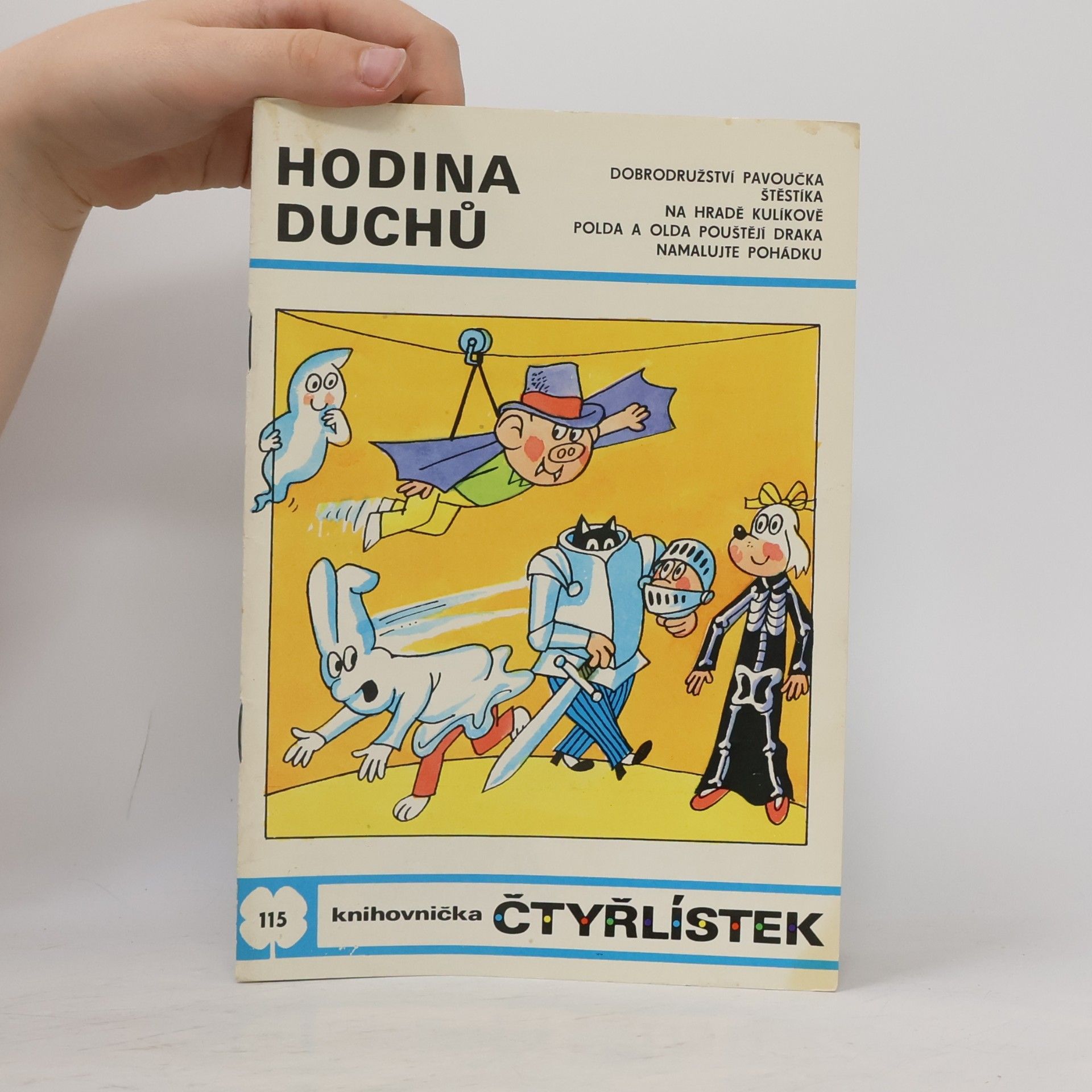 Jaroslav Němeček Čtyřlístek 115. Hodina duchů