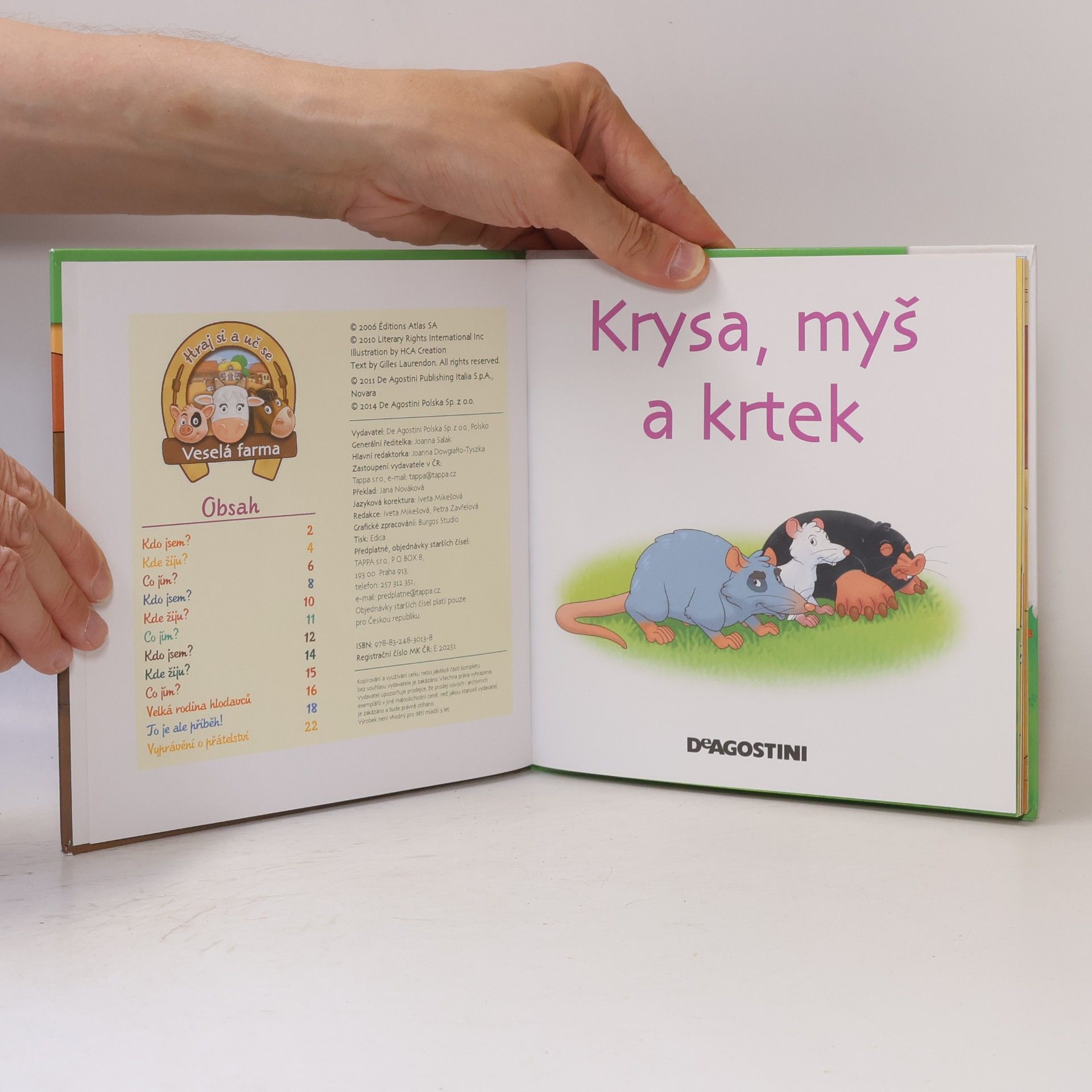 Collectif d'auteurs Na pastvě 56. Krysa, myš a krtek