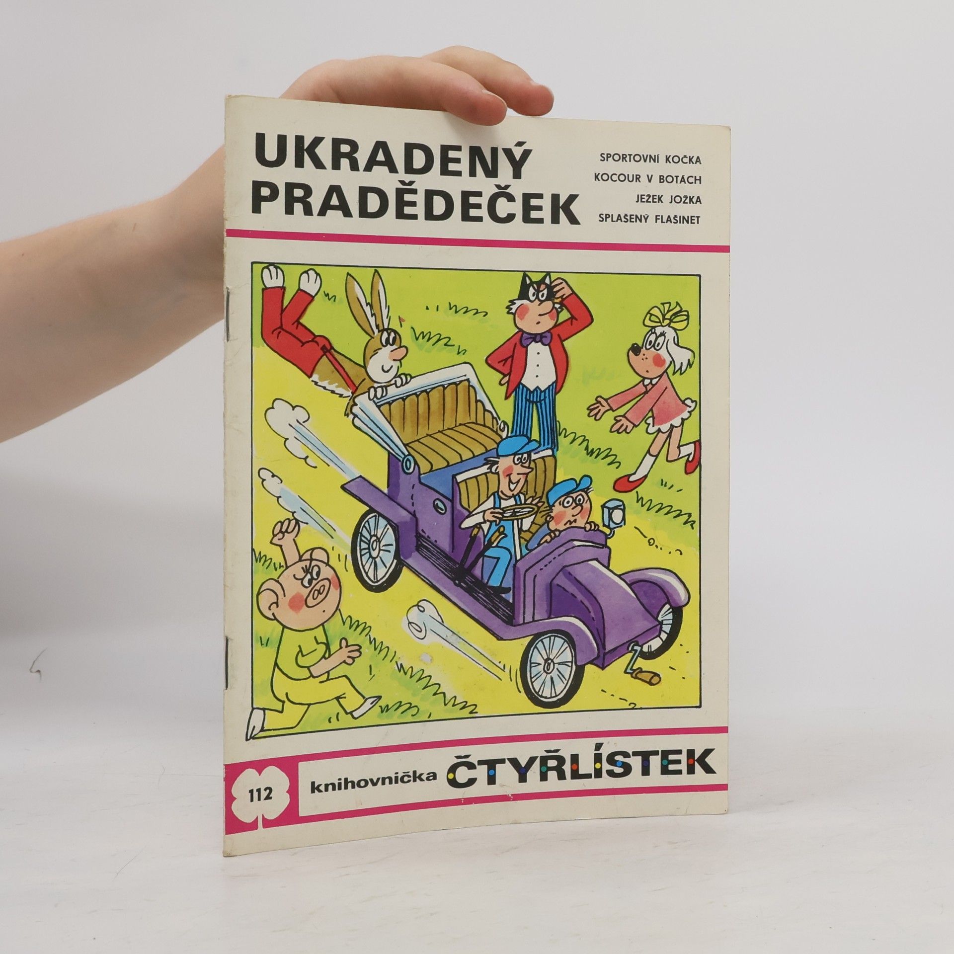 Jaroslav Němeček Čtyřlístek 112. Ukradený pradědeček