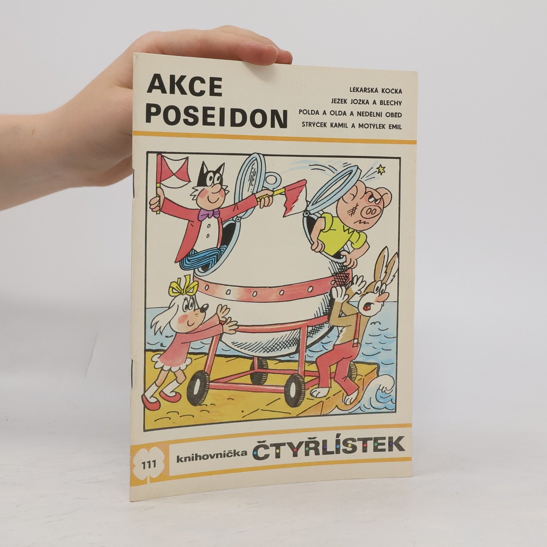 Jaroslav Němeček Čtyřlístek 111. Akce Poseidon