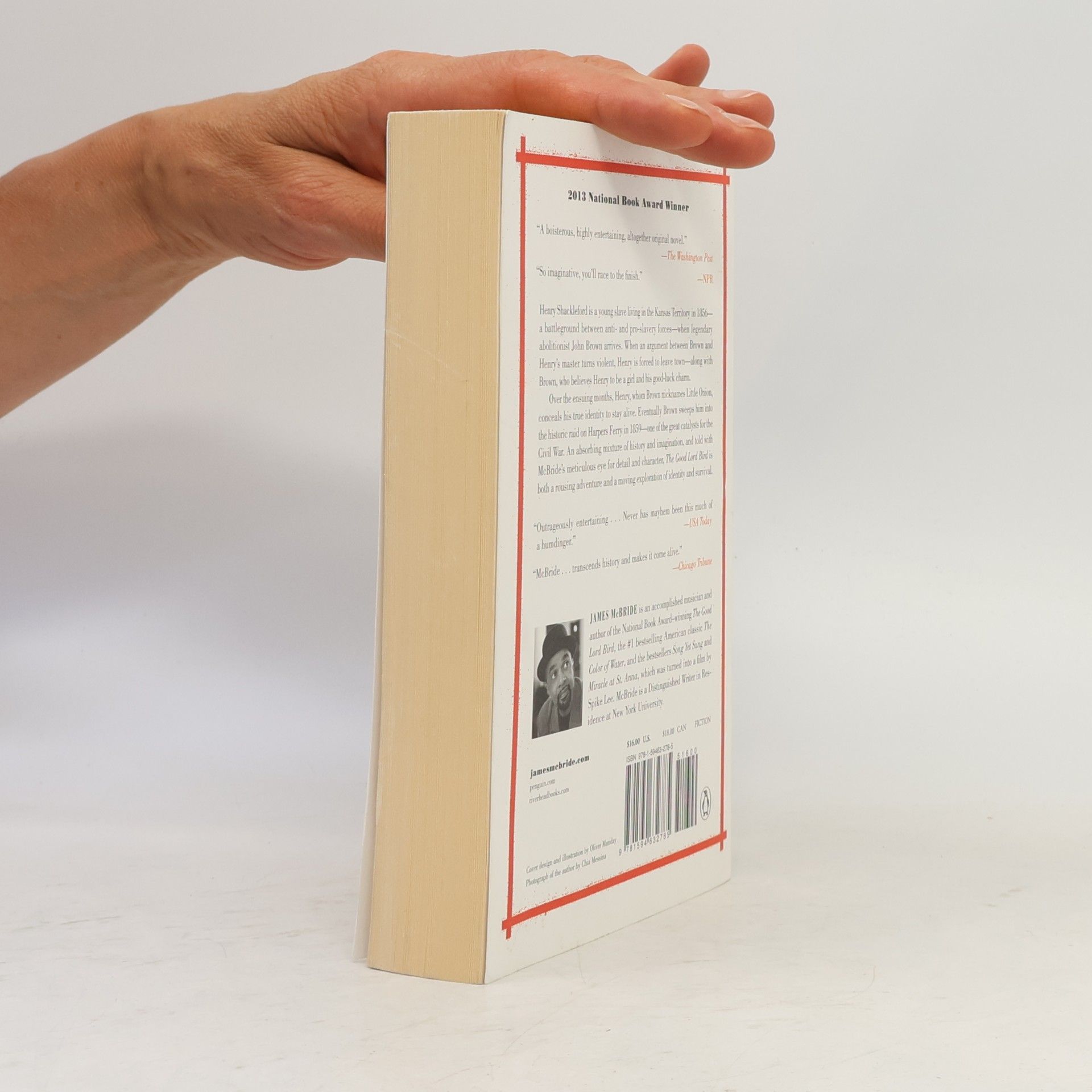 James McBride The Good Lord Bird. Das verrückte Tagebuch des Henry Shackleford, englische Ausgabe
