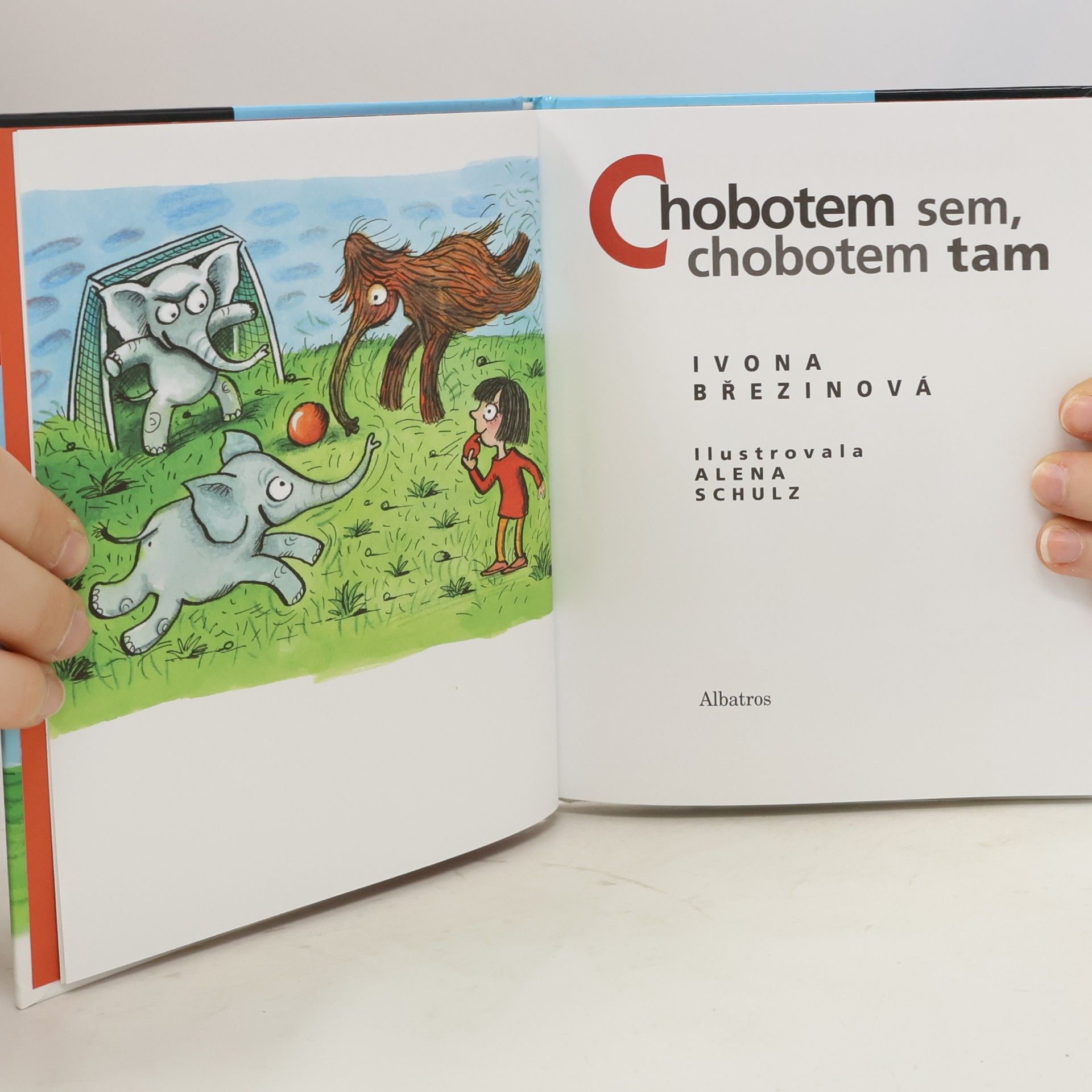 Ivona Březinová Chobotem sem, chobotem tam