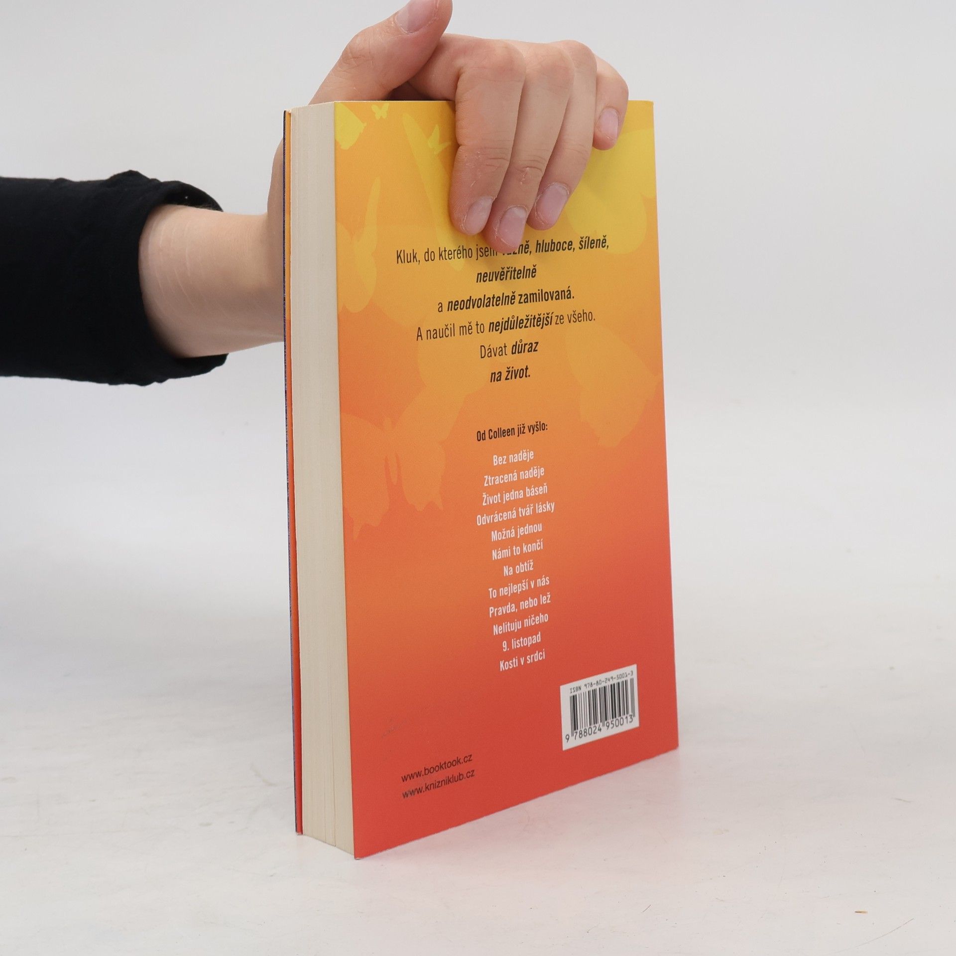 Colleen Hoover Život jedna báseň