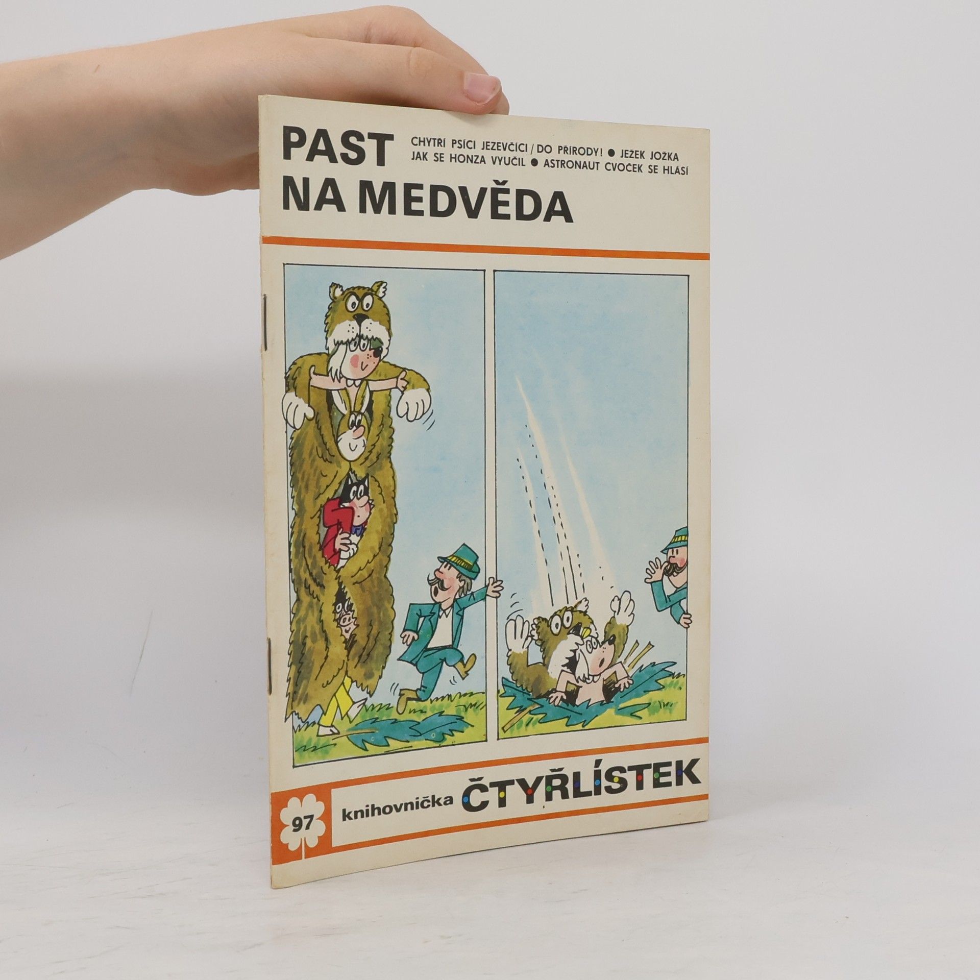 Jaroslav Němeček Čtyřlístek 97. Past na medvěda