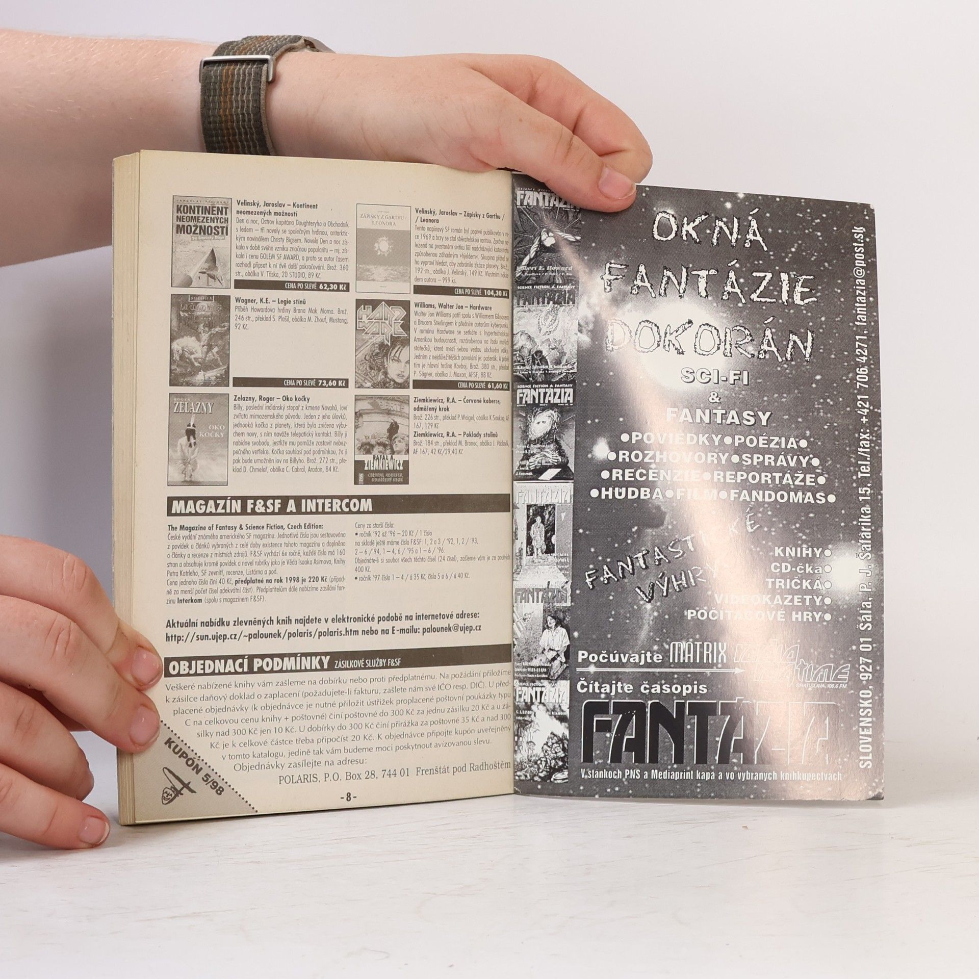 Kolektiv autorů The Magazine of Fantasy and Science Fiction 5/1998