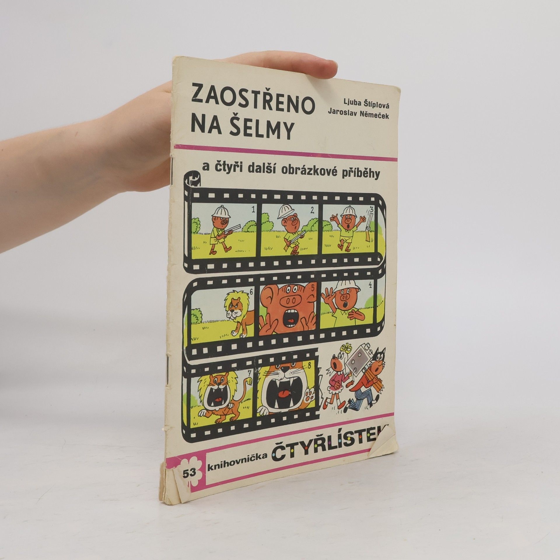 Jaroslav Němeček Čtyřlístek 53. Zaostřeno na šelmy