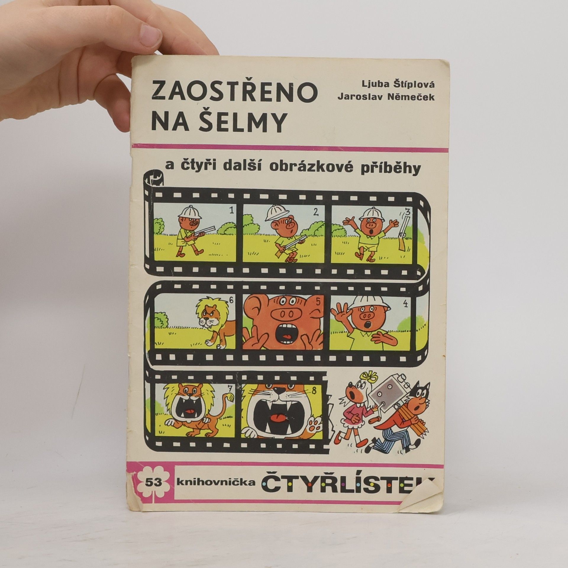 Jaroslav Němeček Čtyřlístek 53. Zaostřeno na šelmy