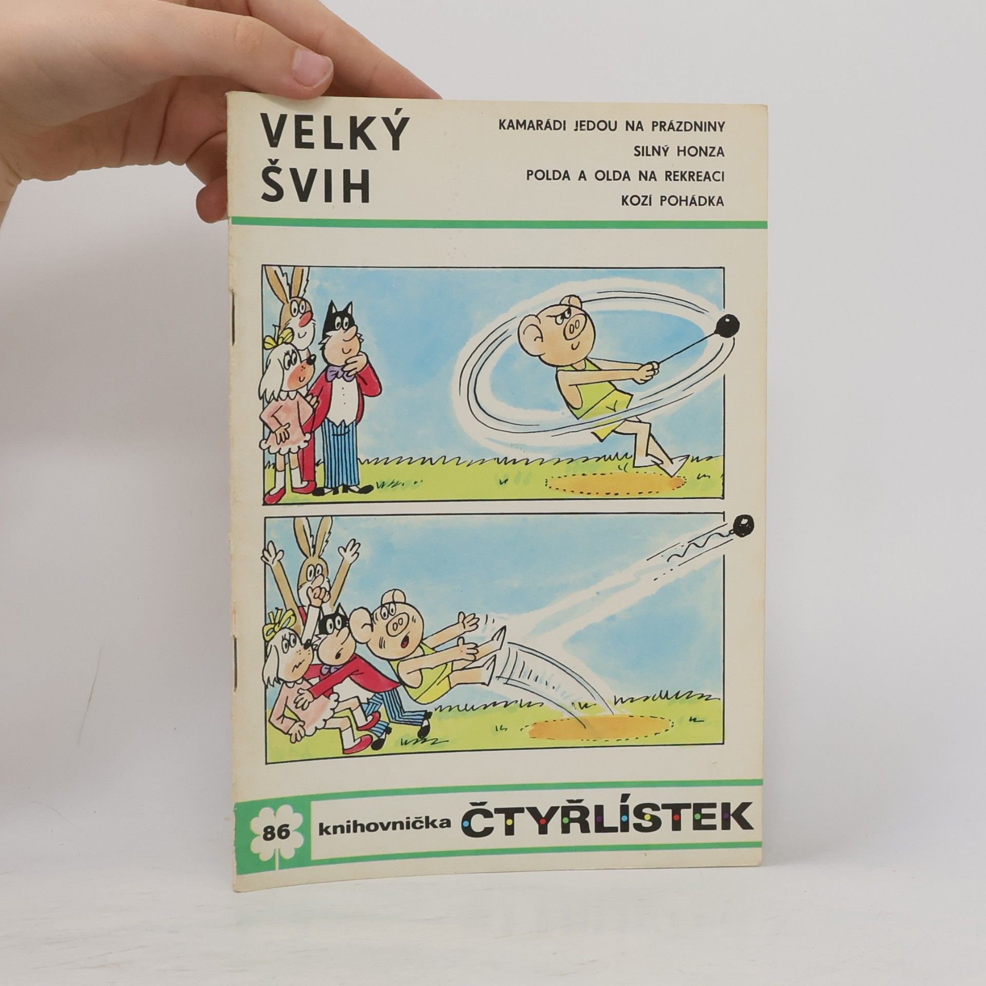 Collectif d'auteurs Čtyřlístek 86. Velký švih
