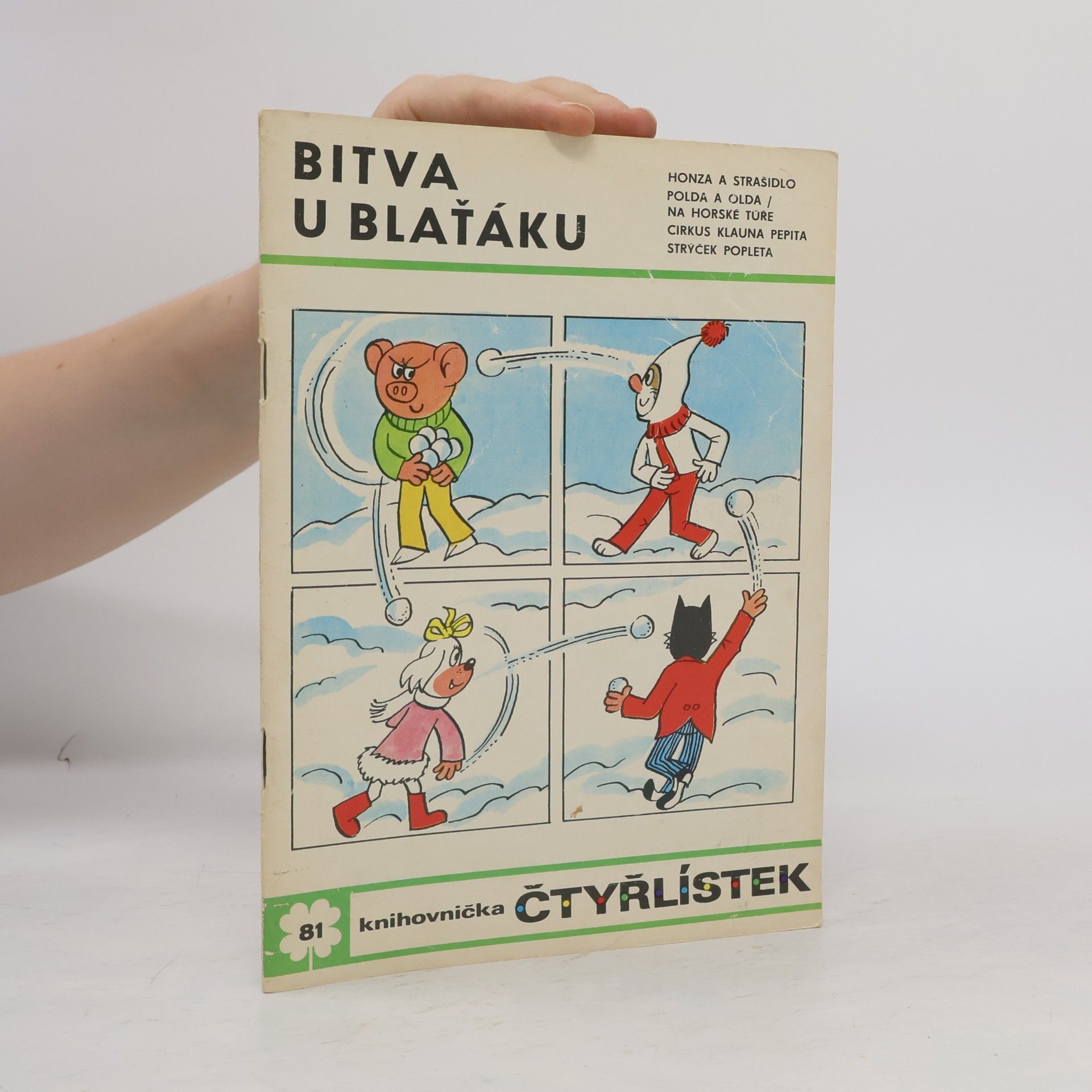 Ljuba Štíplová Čtyřlístek 81. Bitva u Blaťáku