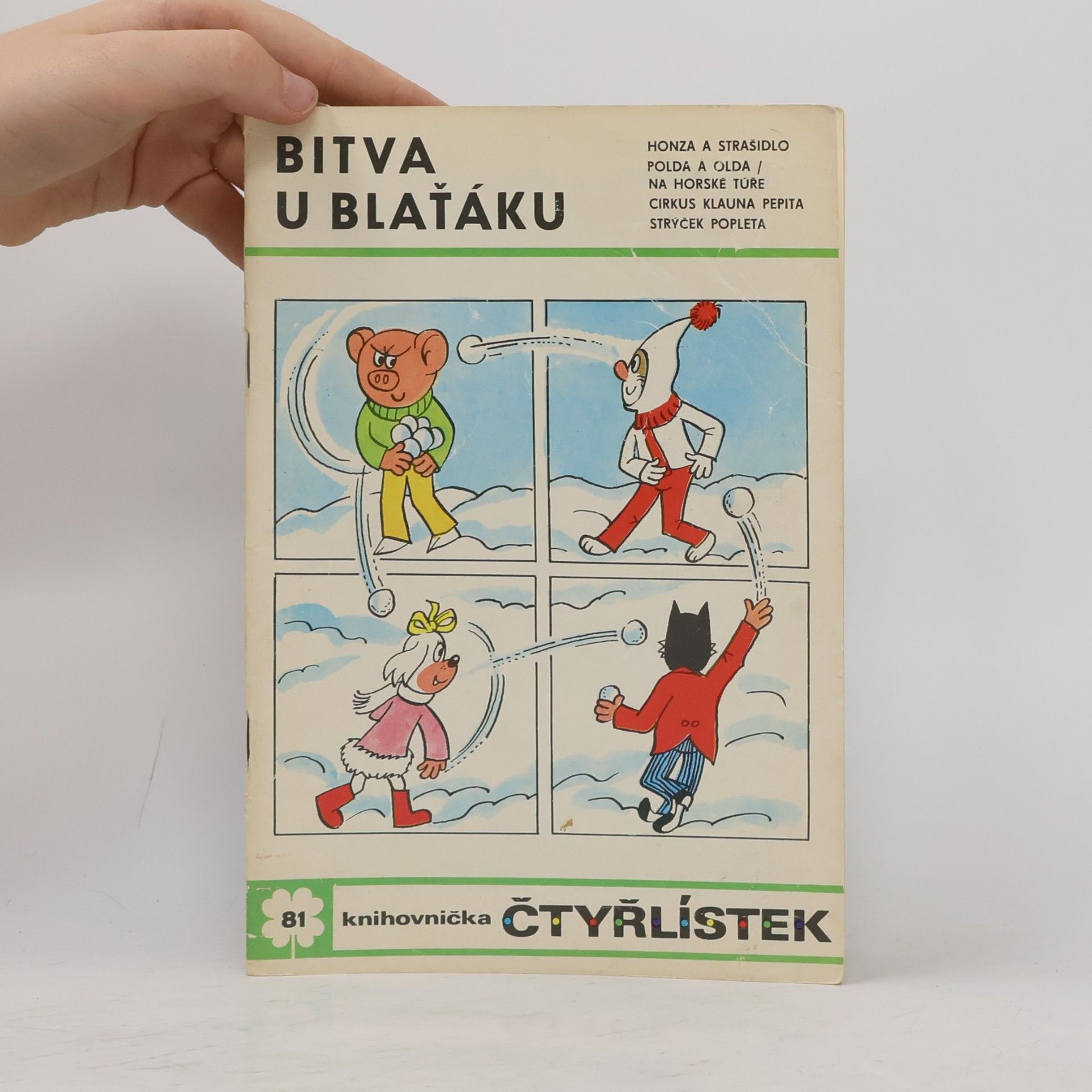 Ljuba Štíplová Čtyřlístek 81. Bitva u Blaťáku