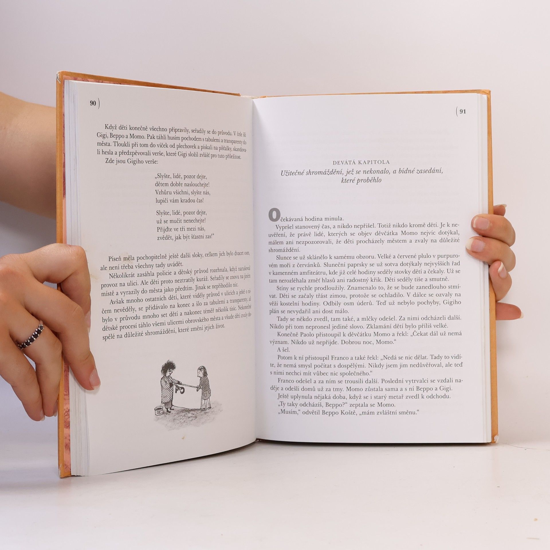 Michael Ende Děvčátko Momo a ukradený čas
