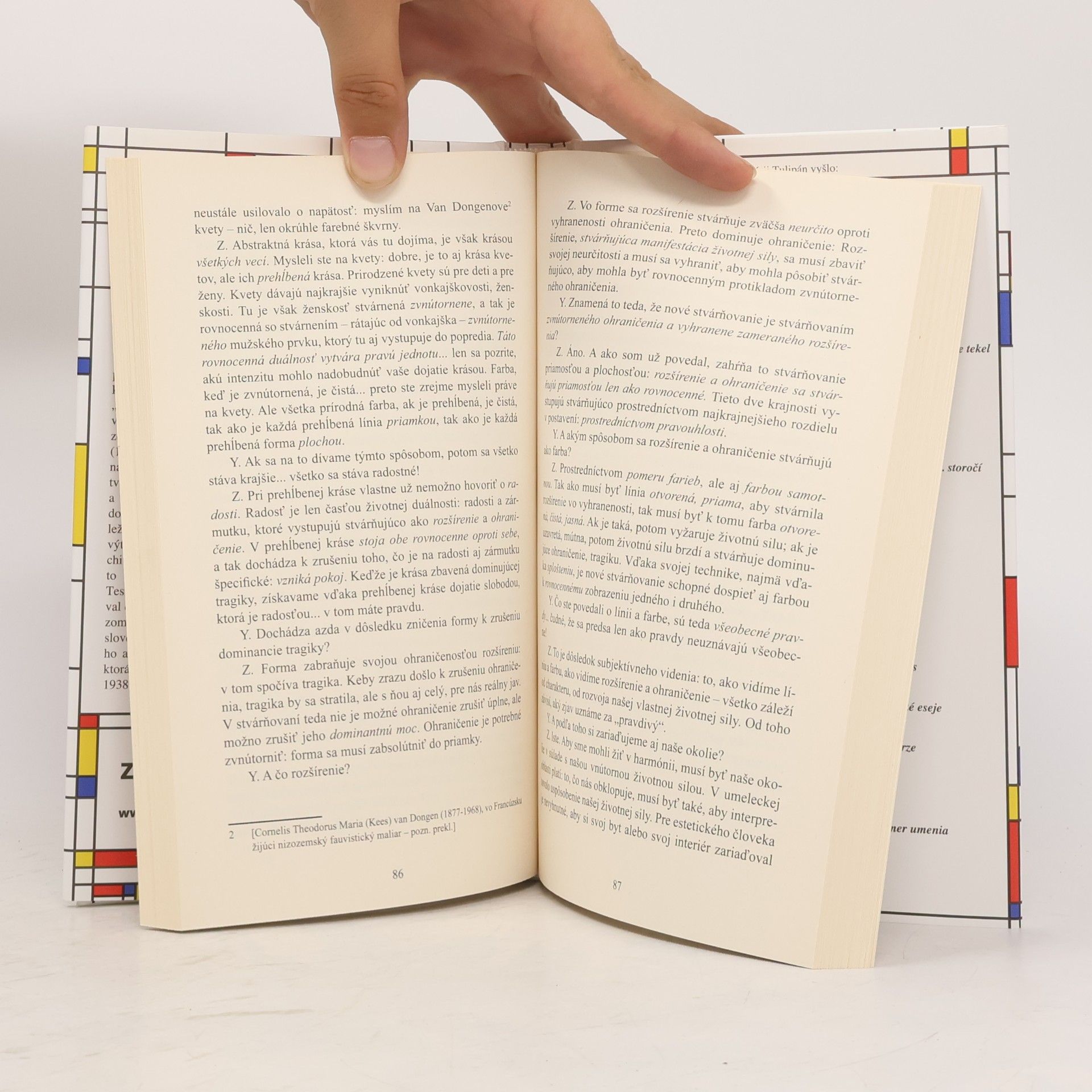 Piet Mondrian Abstrakcia a realita