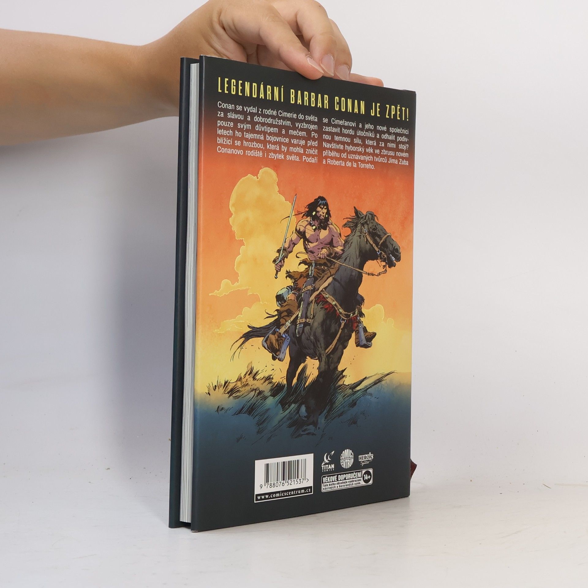 Jim Zub Barbar Conan 1 - Kletba černého kamene