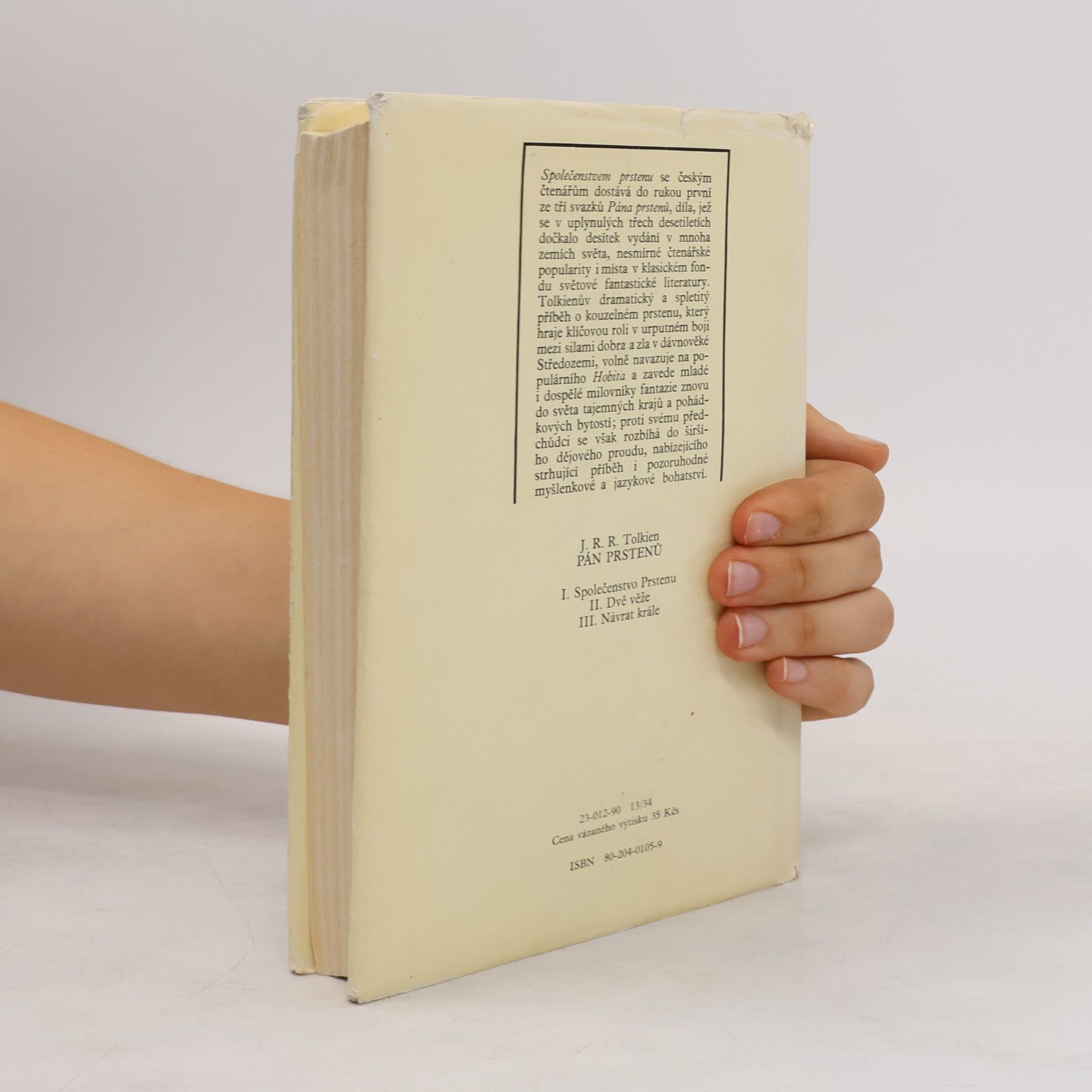 J. R. R. Tolkien Pán prstenů. Společenstvo Prstenu