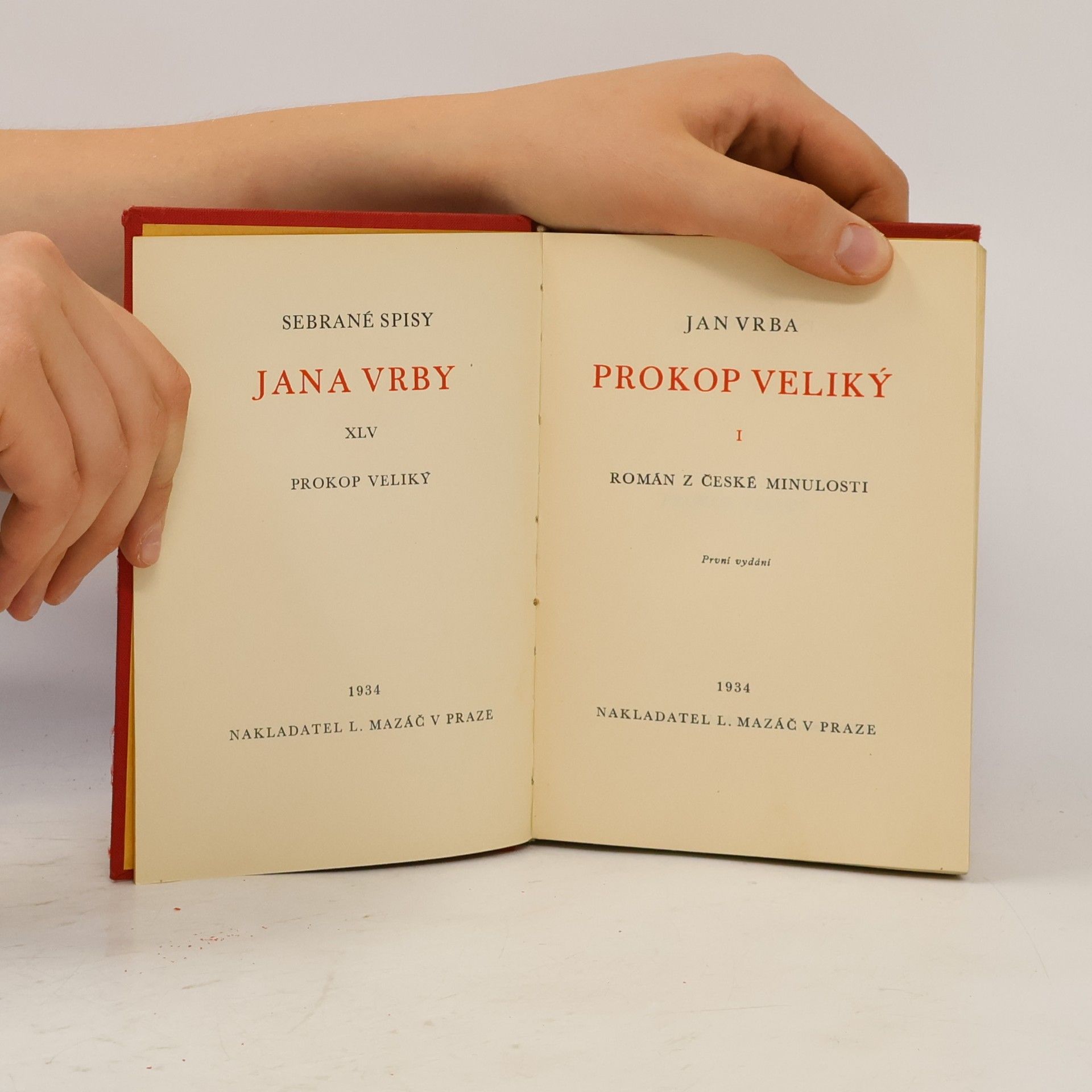 Jan Vrba Prokop Veliký I.