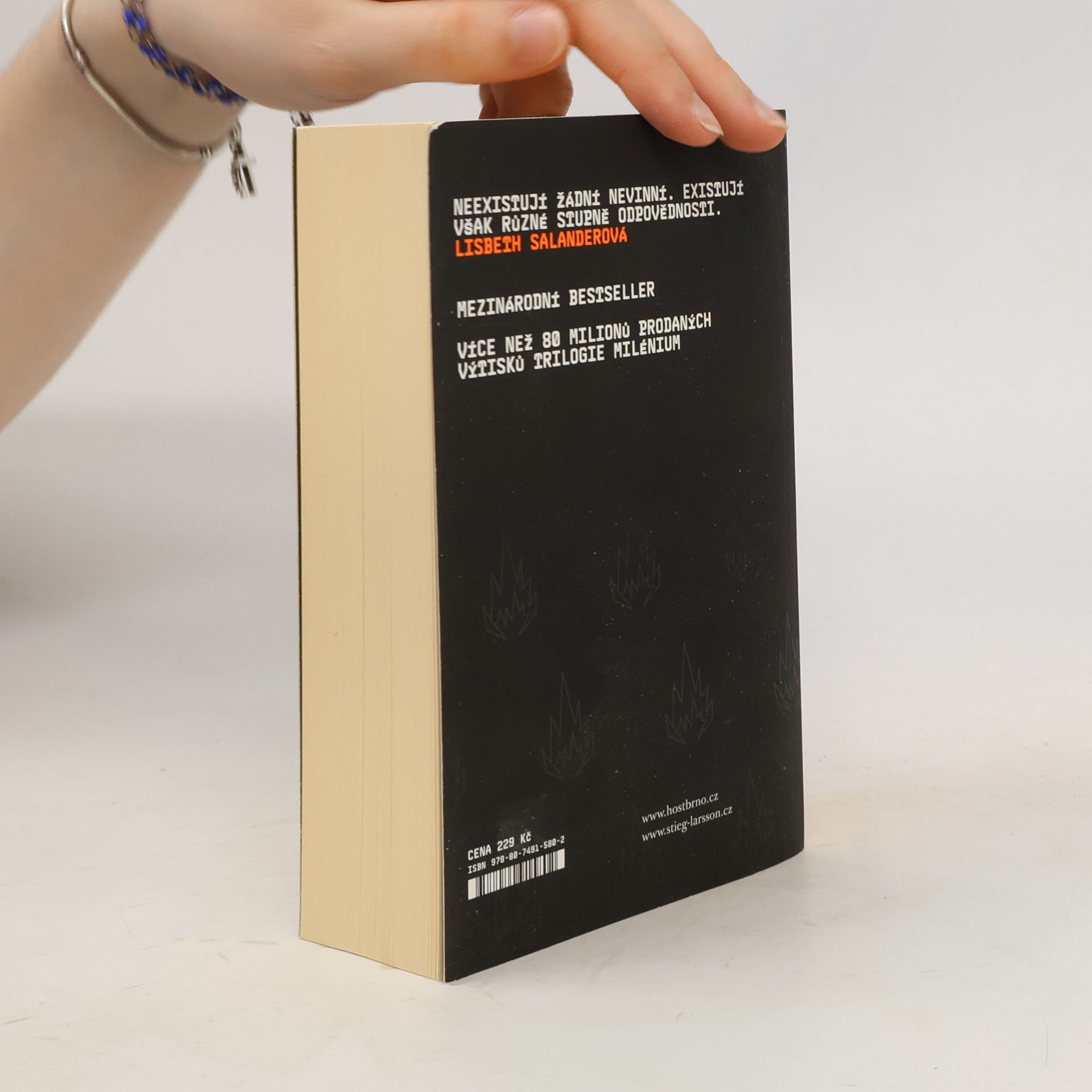 Stieg Larsson Dívka, která si hrála s ohněm