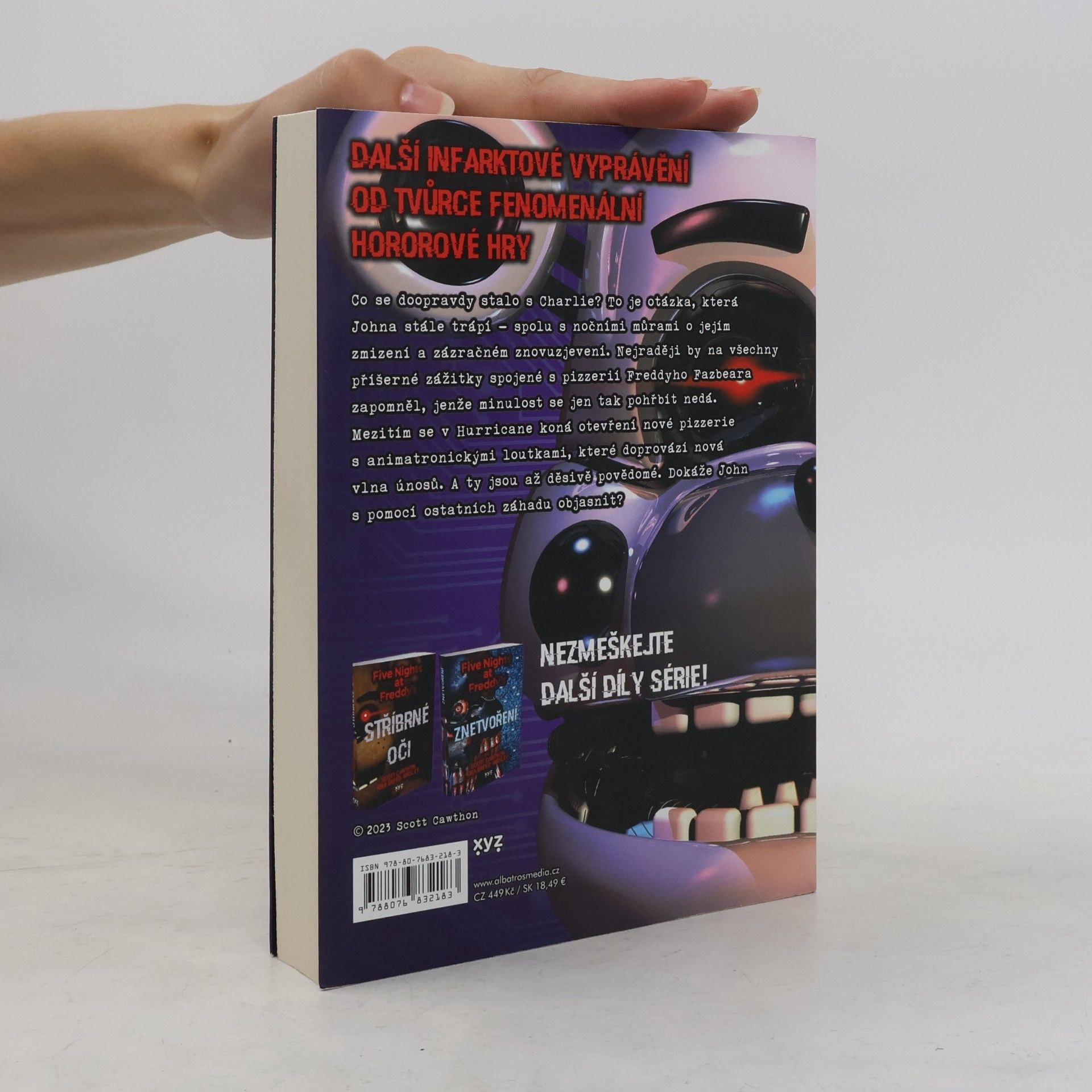 Scott Cawthon Five nights at Freddy's. Čtvrtá šatna
