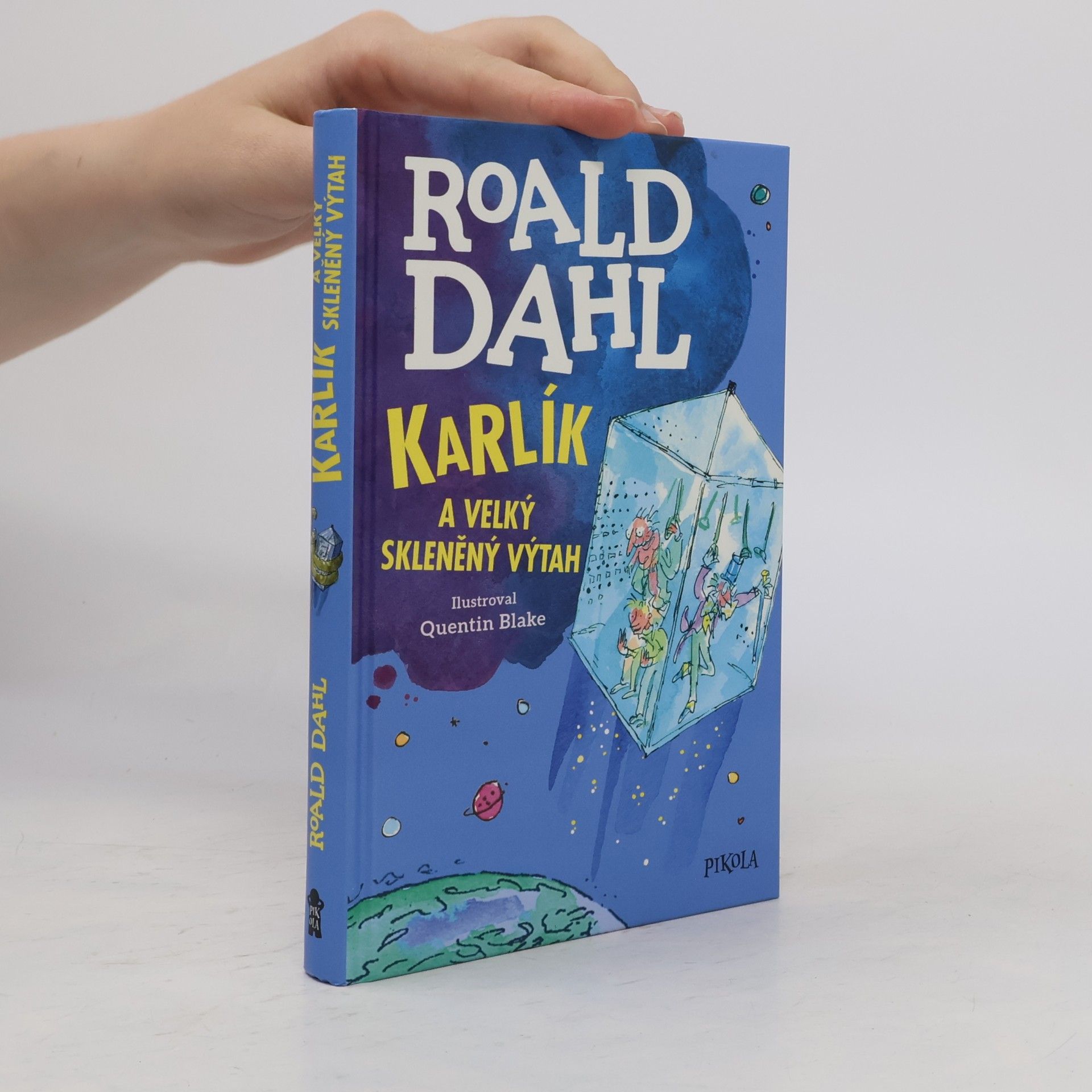 Roald Dahl Karlík a velký skleněný výtah