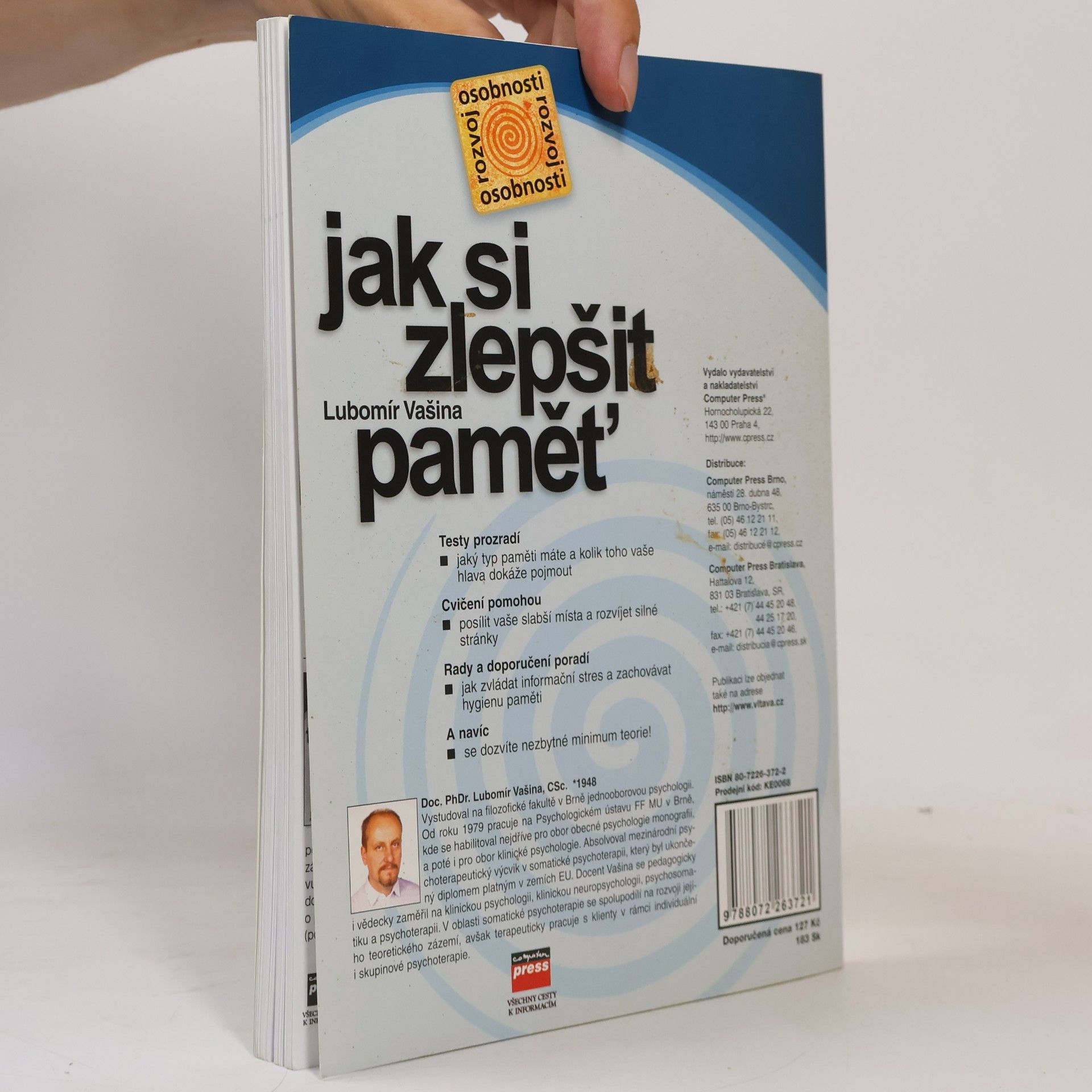 Lubomír Vašina Jak si zlepšit paměť