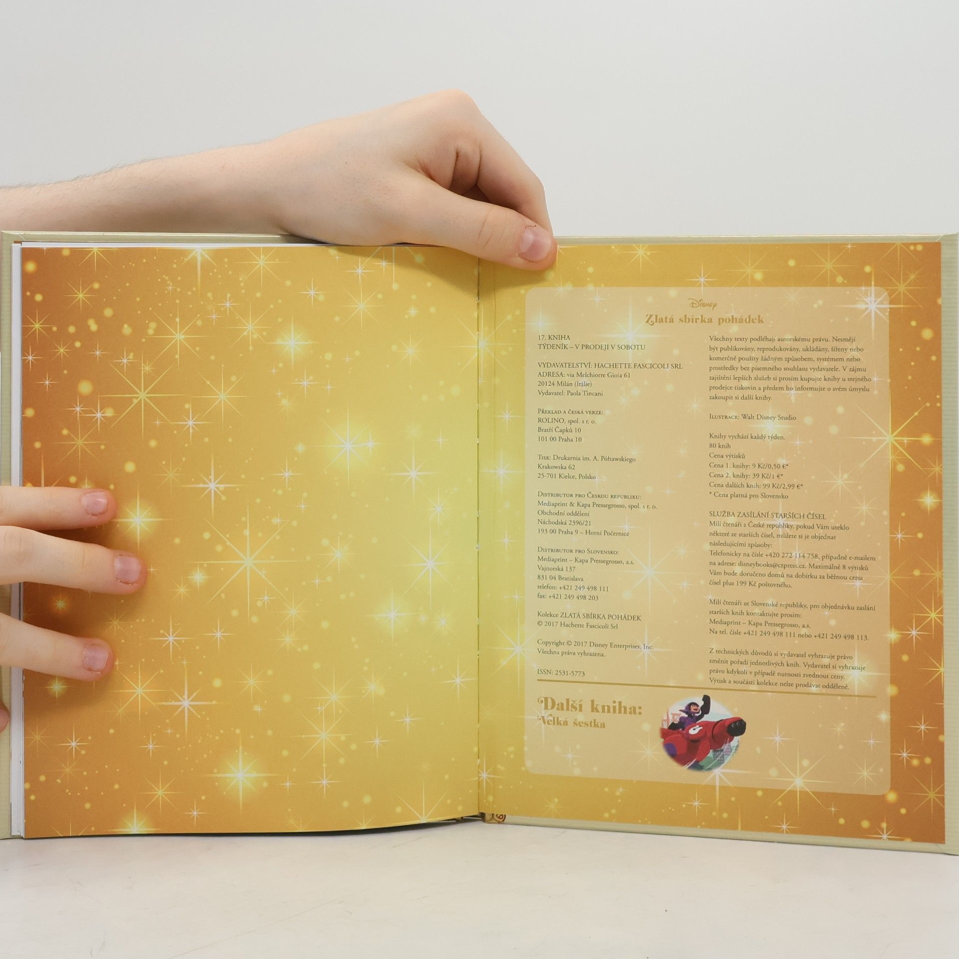 Various authors Zlatá sbírka pohádek 17. Mickey Mouse a vánoční pošta