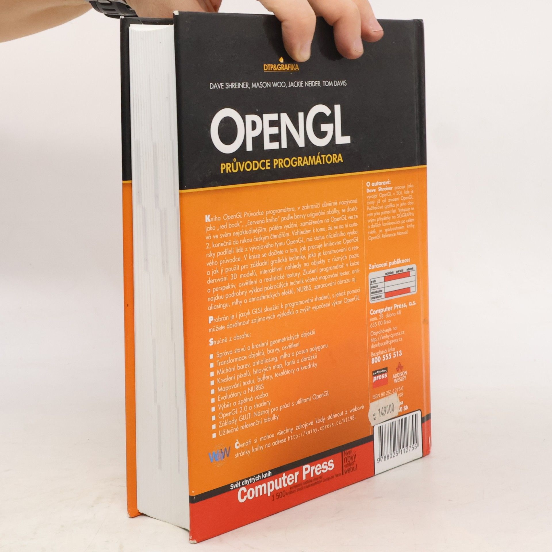 Dave Shreiner OpenGL: Průvodce programátora