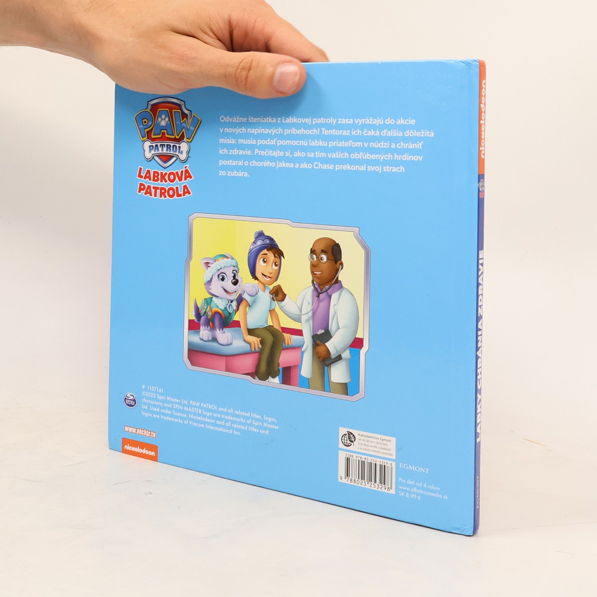 Kolektiv autorů Paw patrol - Labky chránia zdravie